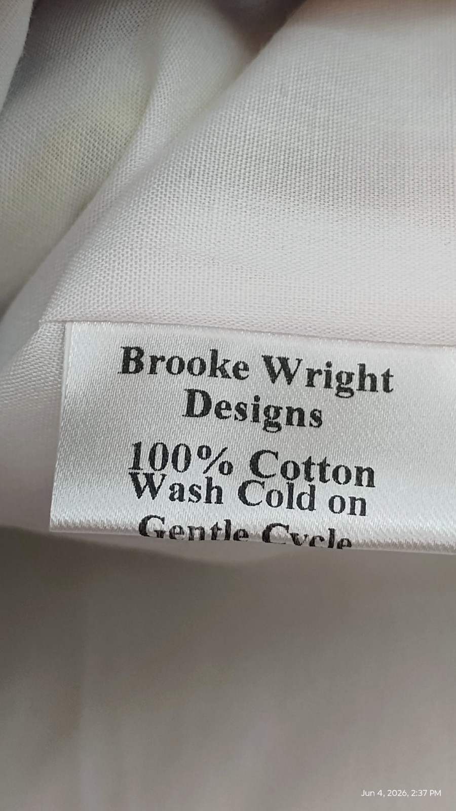 NEW $180 Brooke Wright Rainbow Stripe Dress 100% Cotton Spaghetti Straps Lined M