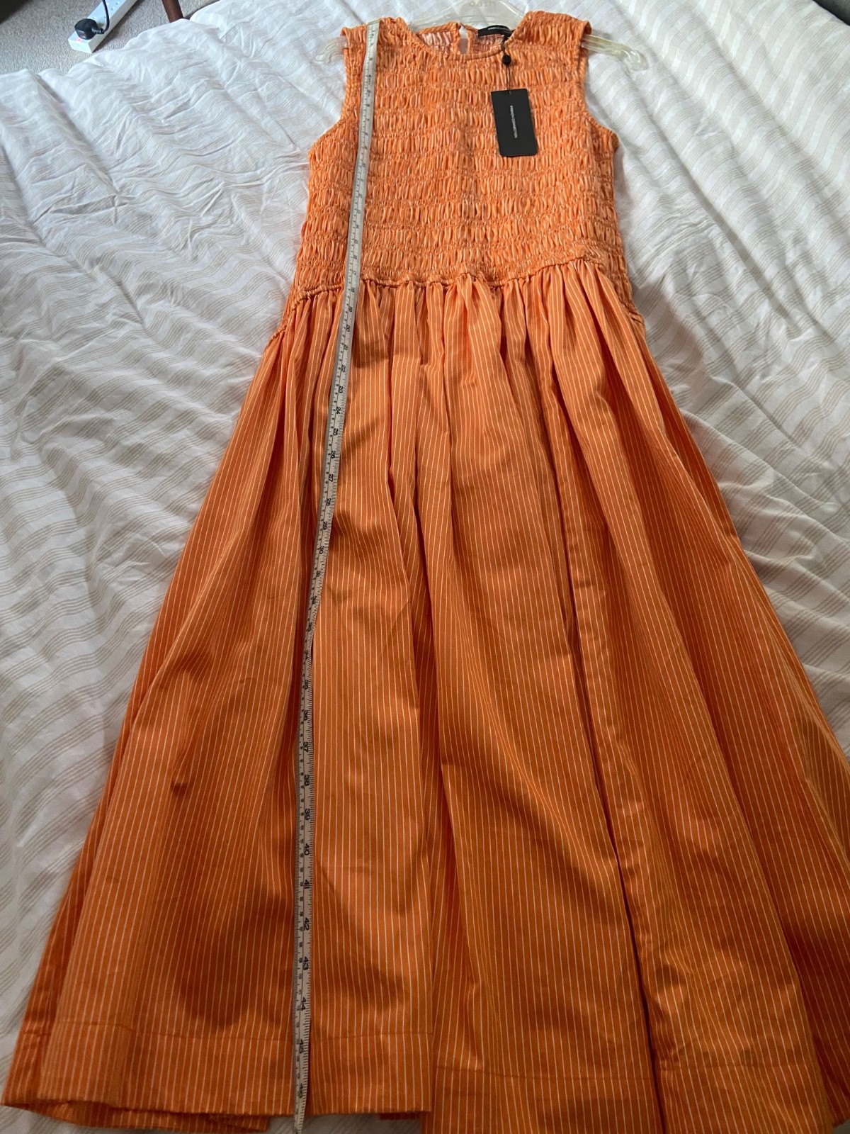 French Connection Orange Dress Size M