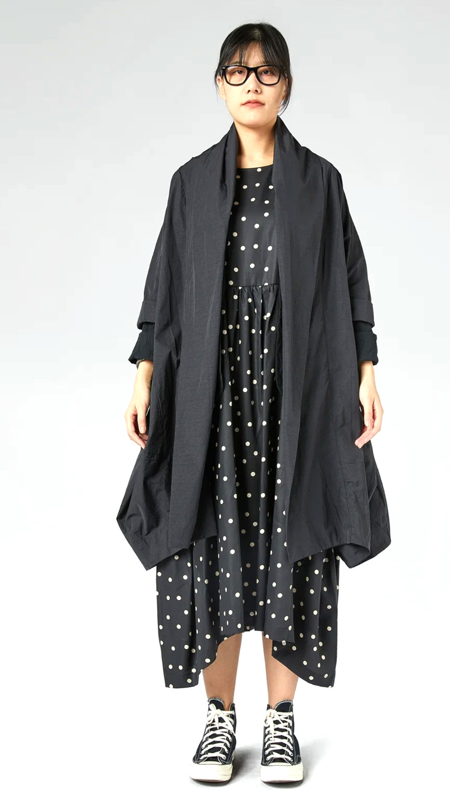 Wendykei spotty cotton dress one size