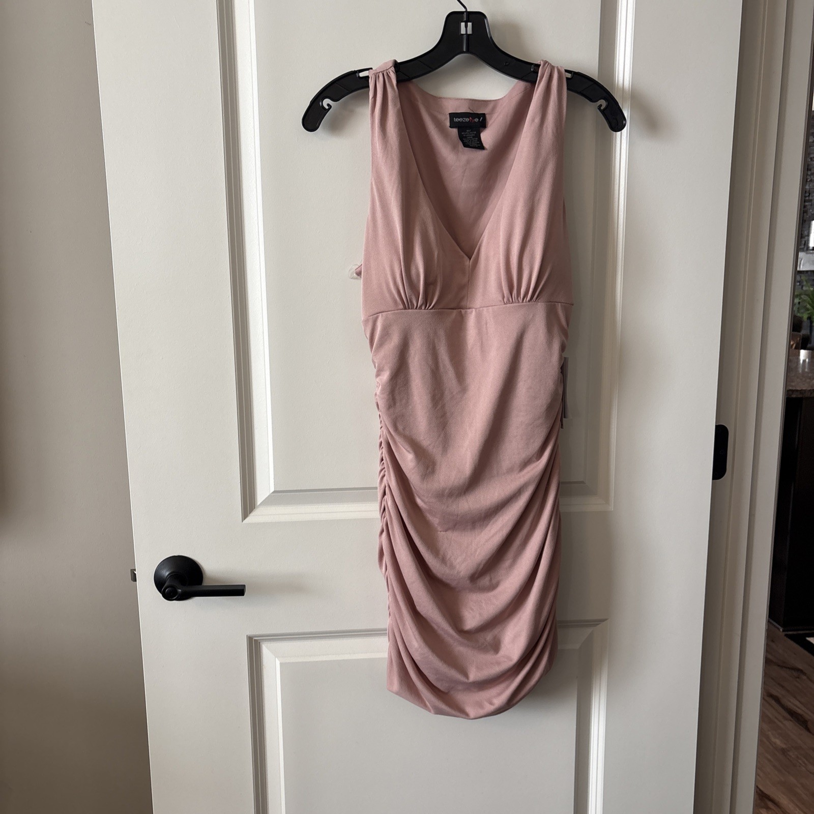 Teeze Me Juniors Dress, From Macy’s Size 9/10 Dusty Rose, New With Tags