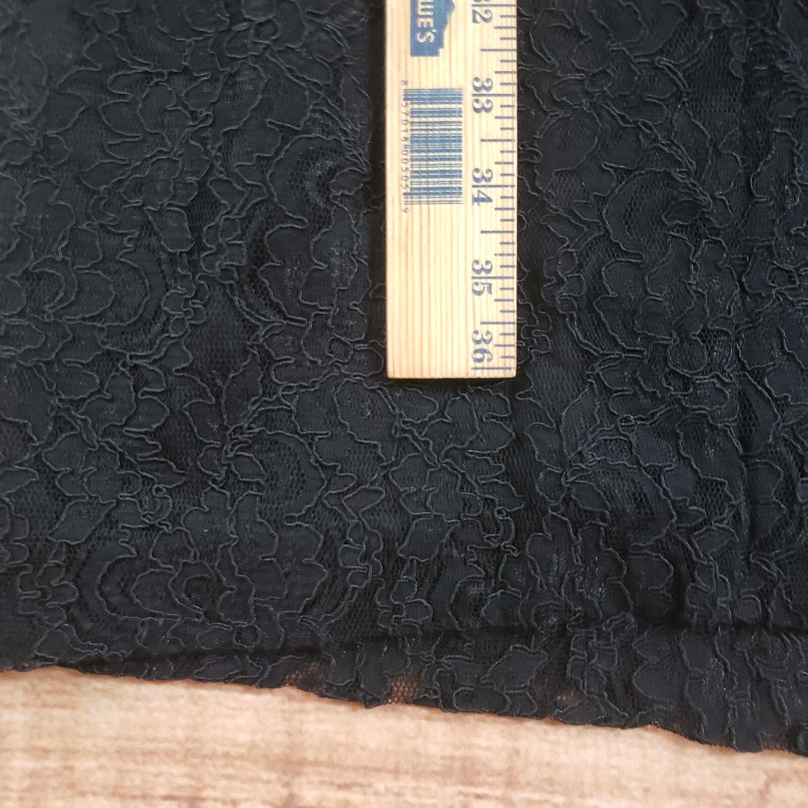 NEW Lauren Ralph Lauren Dress Womens 10 Black Pencil A-line Lace LRL Ladies