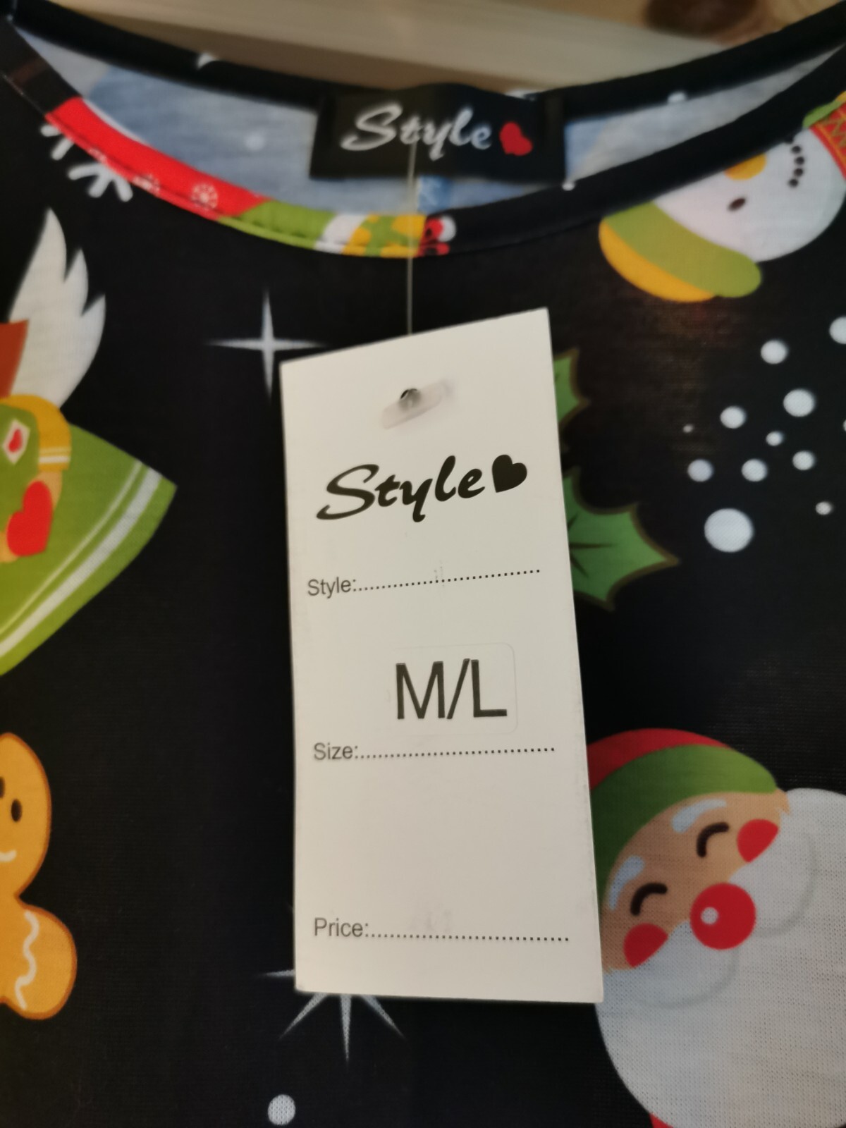 Xmas Dress Size M/L NWT