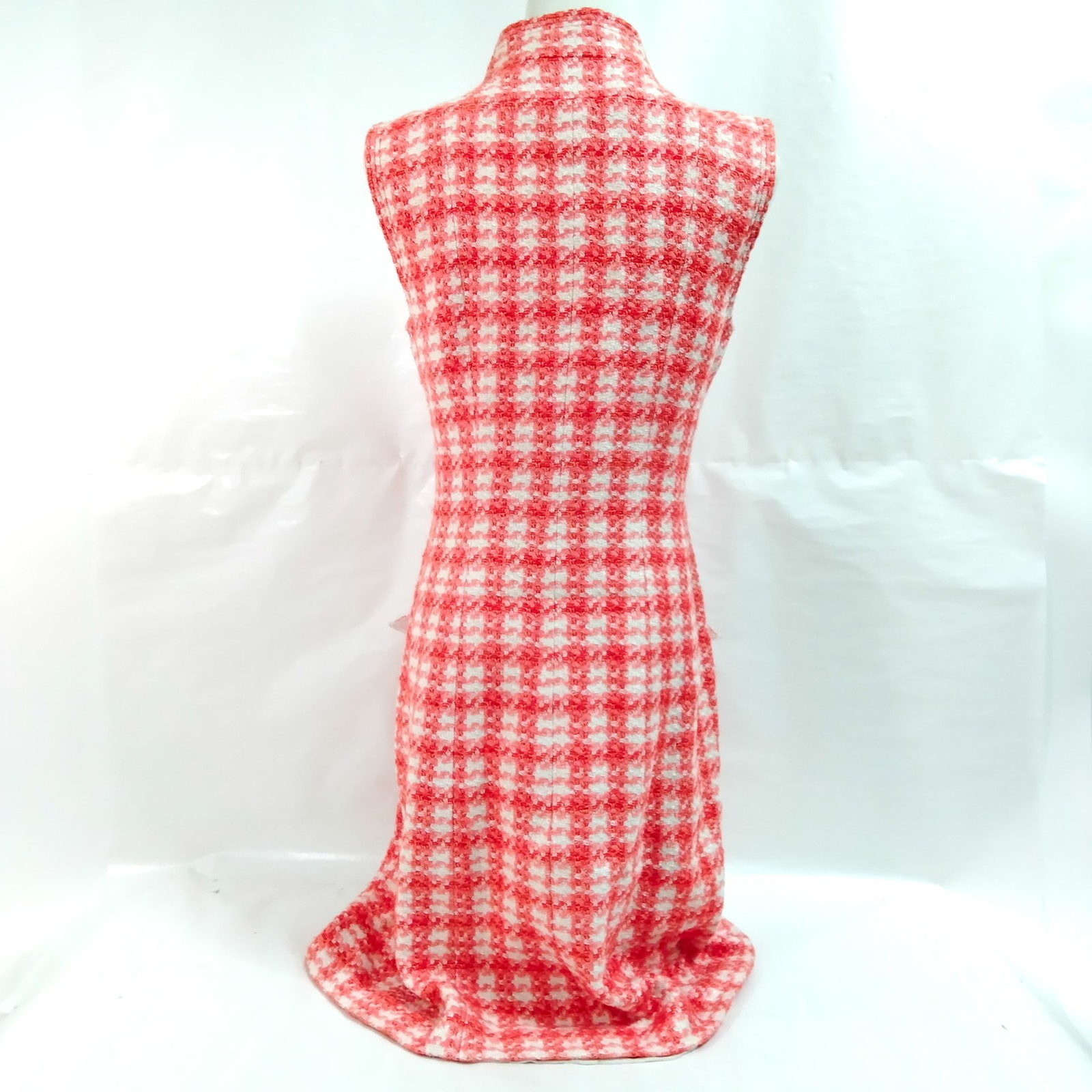 Chanel 01P　Dress Ladies Rayon Wool Cotton 2554549