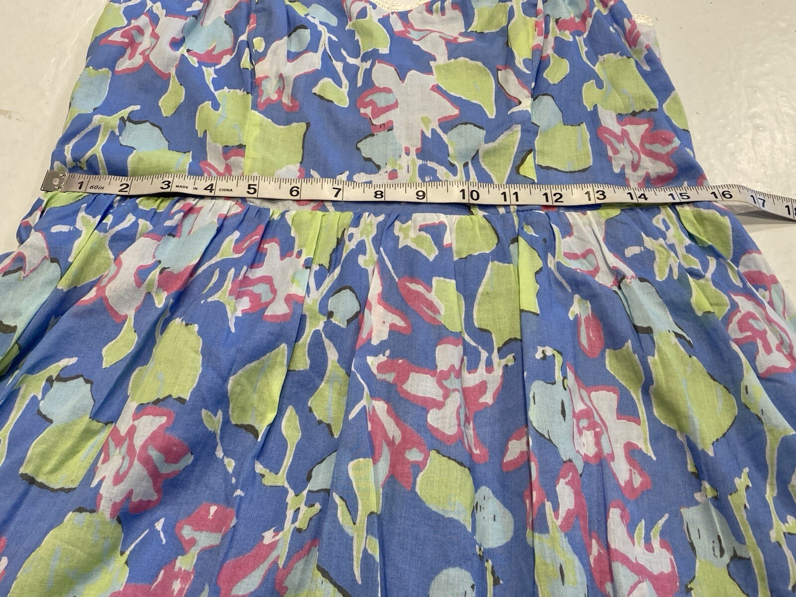 Y2K Moda International Floral Sweetheart Babydoll Fit & Flare Mini Dress Size 12