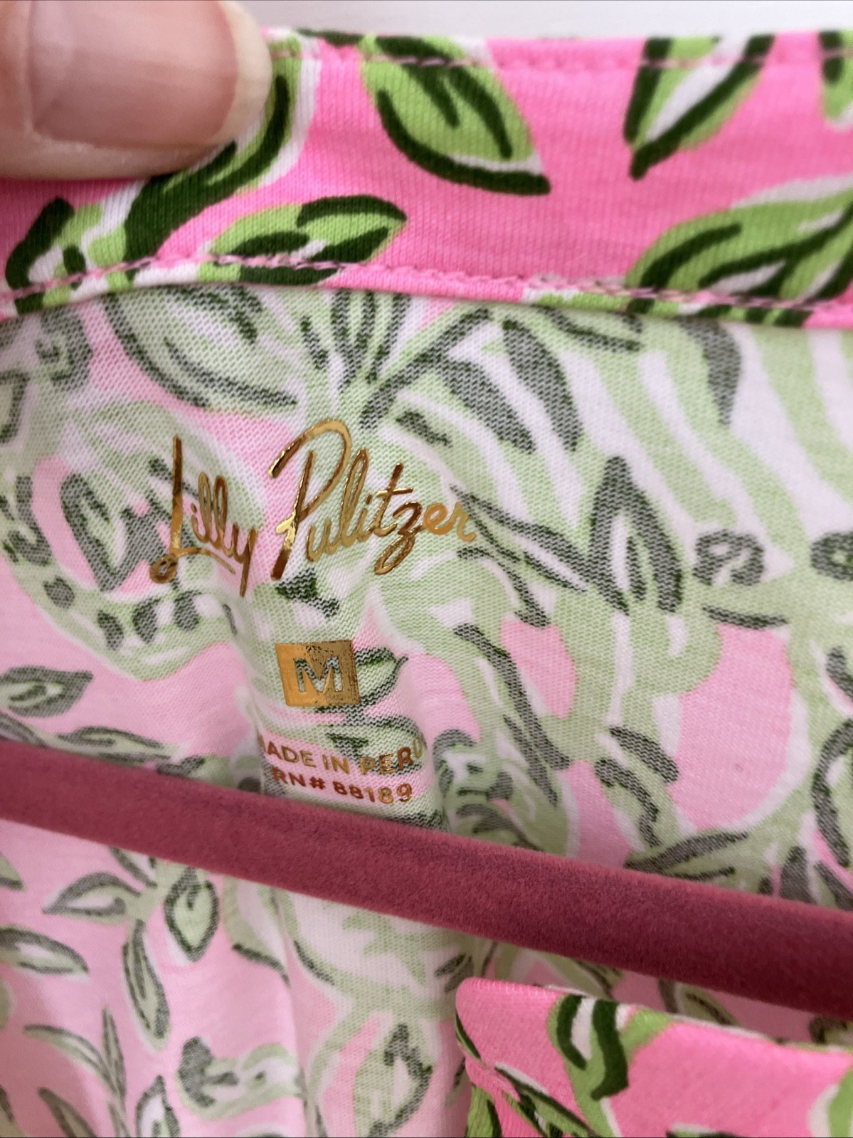 Lilly PUlizer Dev Dress Rousseau Pink Mane Character Energy NWT Size M