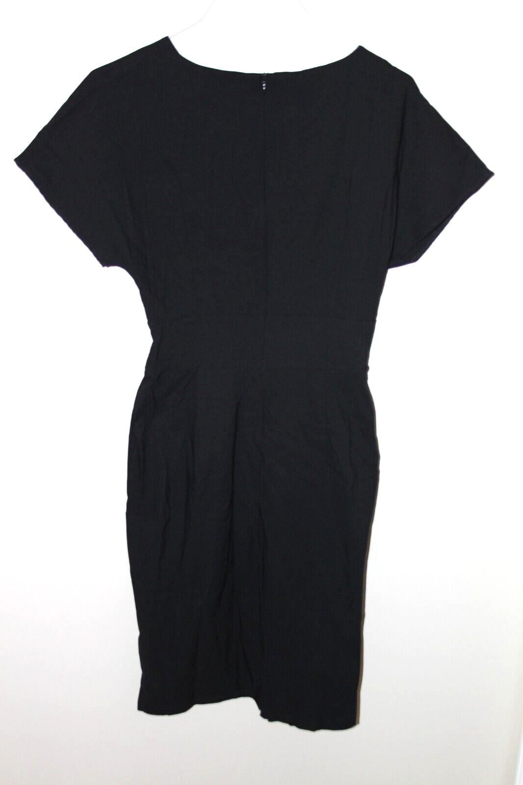 Gown Town Womens Black Fitted Pencil Bodycon Cocktail Party Formal Dress Large