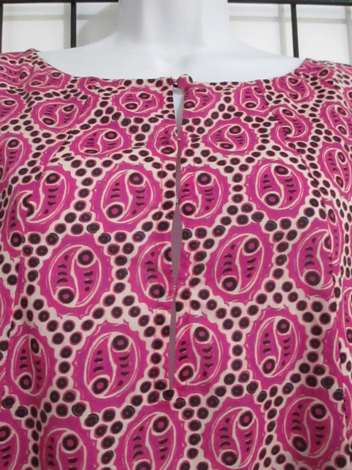 FIGUE 🌸 XS / SMALL==LIGHT WEIGHT / PINK PAISLEY PRINT / SHIFT DRESS