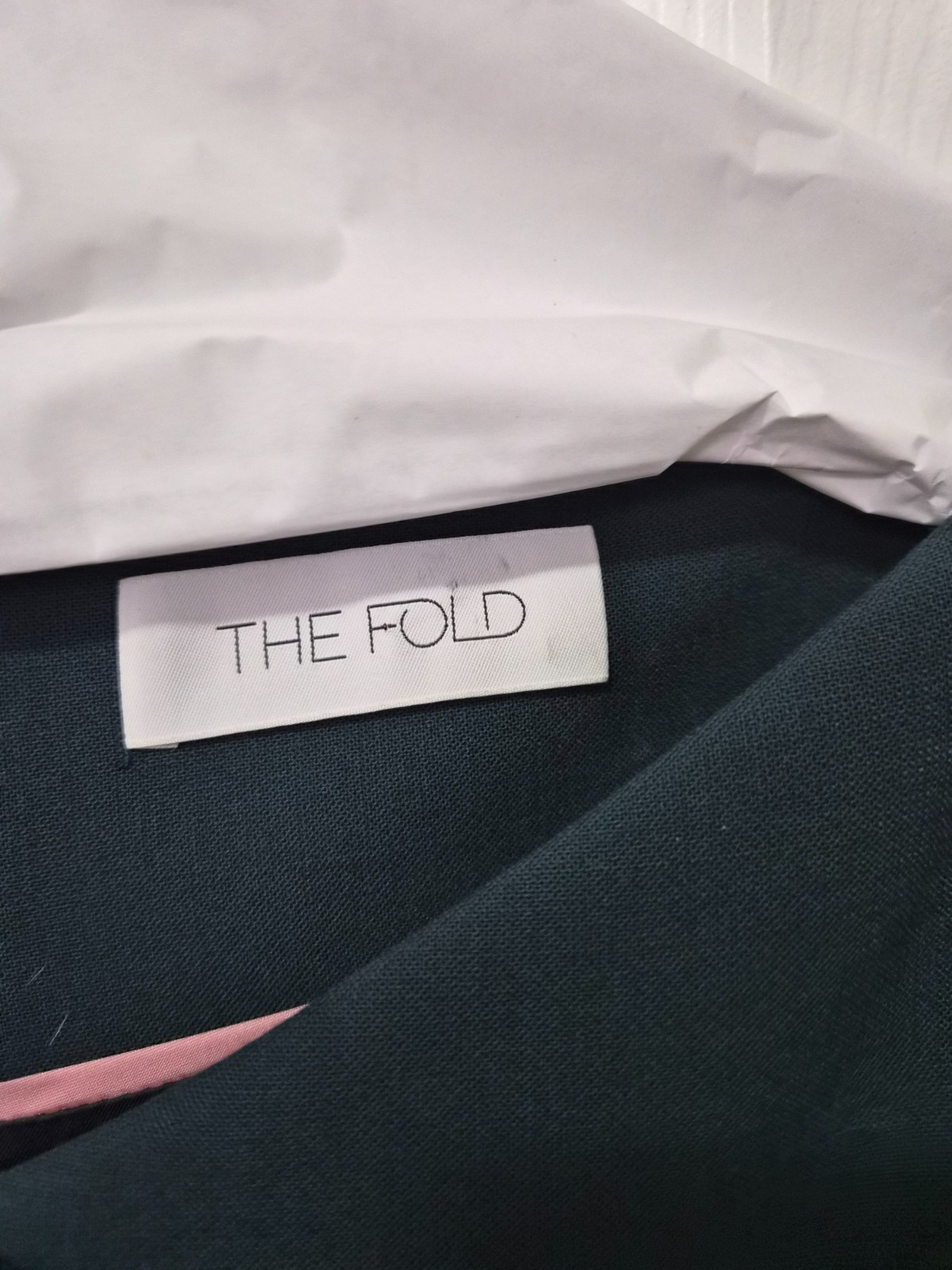 the fold sheath dress
