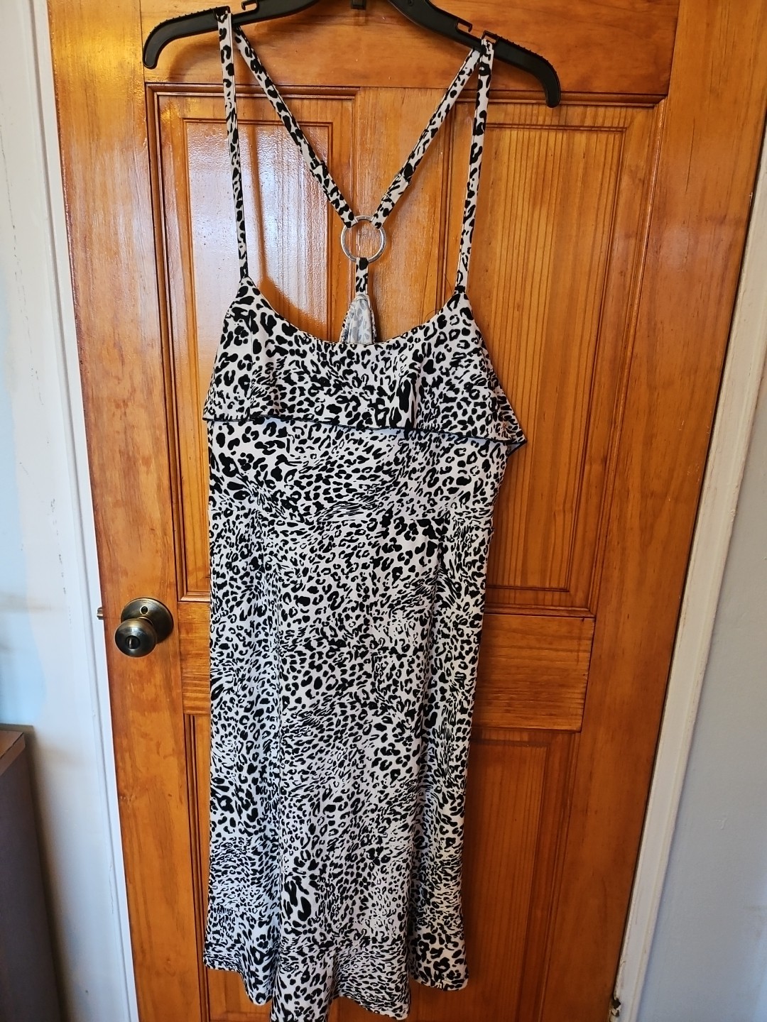 Mile Gabrielle Summer Stretchable Dress Size 3X Padded NWOT