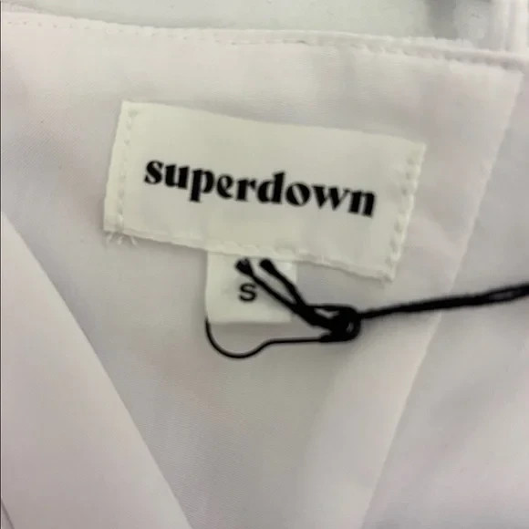 NWT Superdown Beverly Cami Dress in White Size S