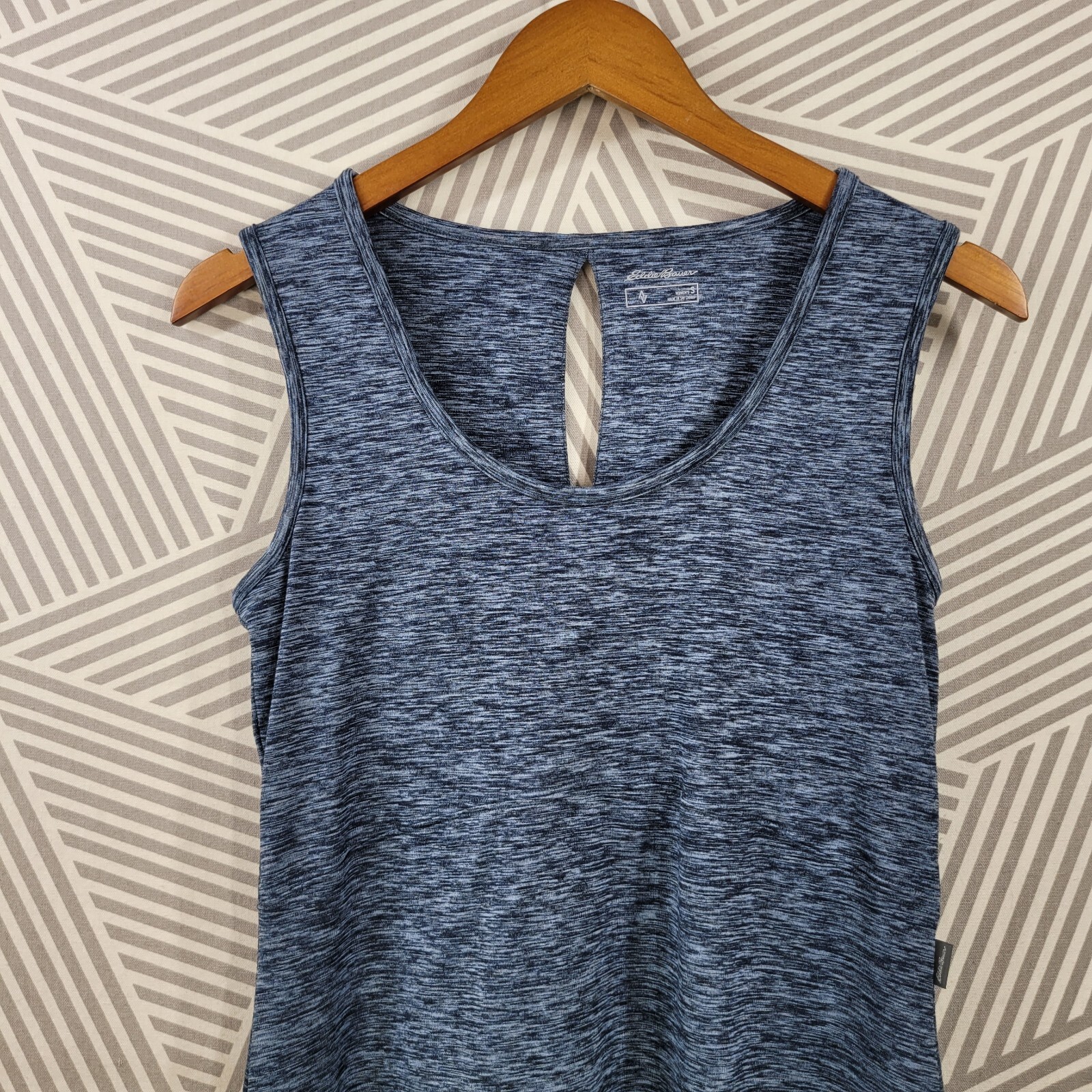 Eddie Bauer Athletic Travex Dress Size Small Yoga tennis golf Athleasure blue
