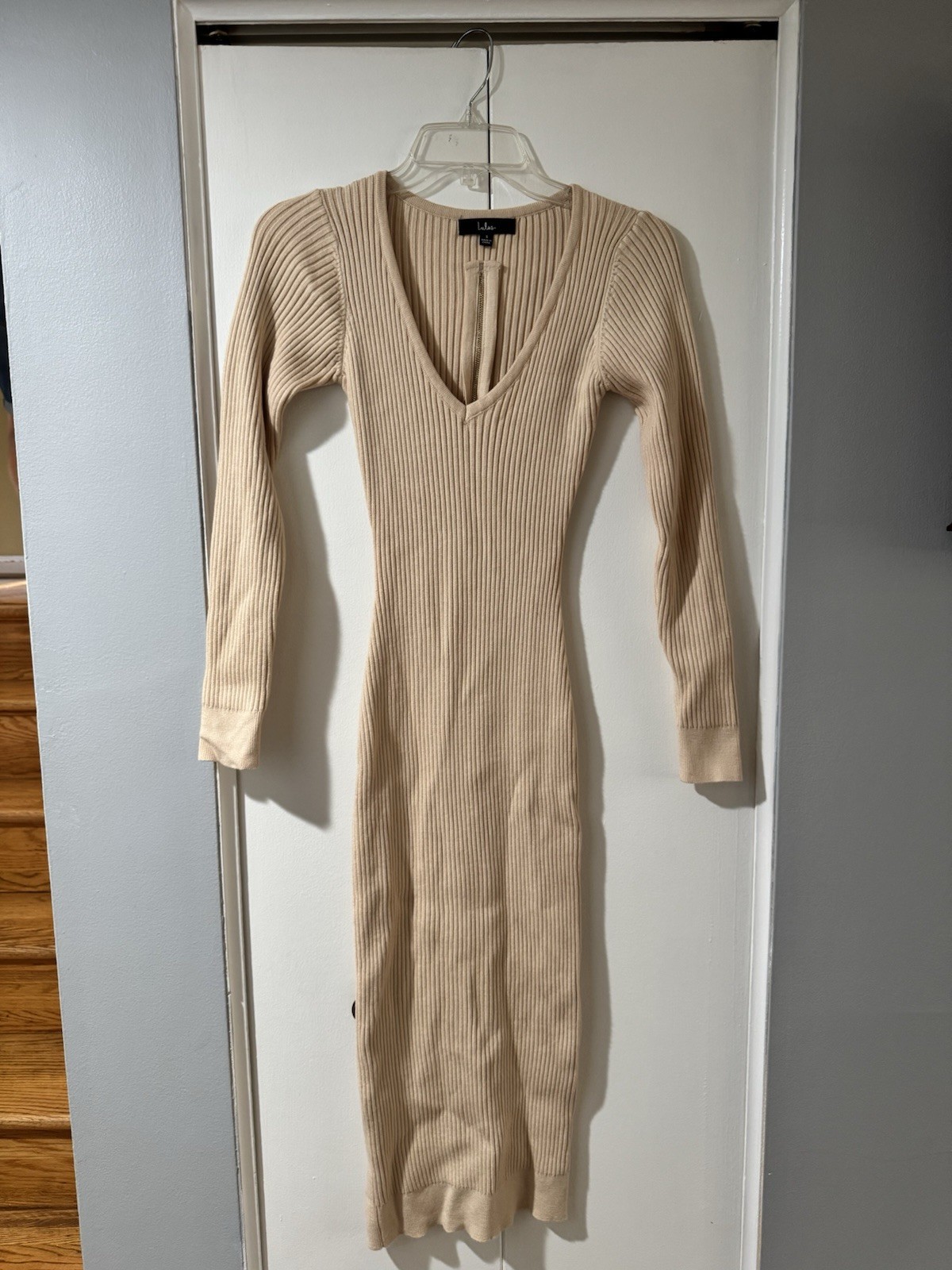 Lulu’s Women’s Sweater Dress Small, Ribbed