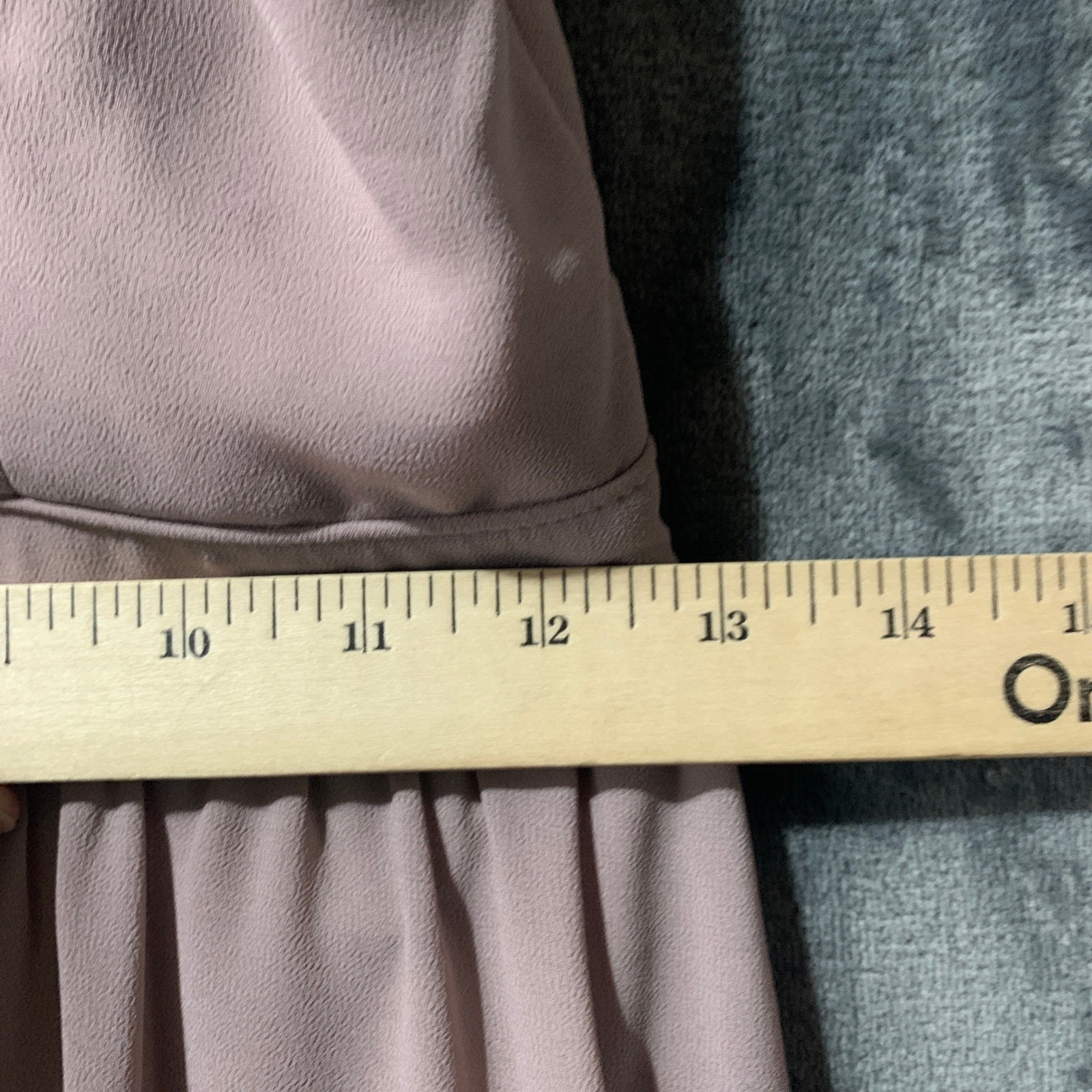 Lulus Heavenly Hues Mauve Rose Halter Maxi Dress Small Pink Formal Bridesmaid
