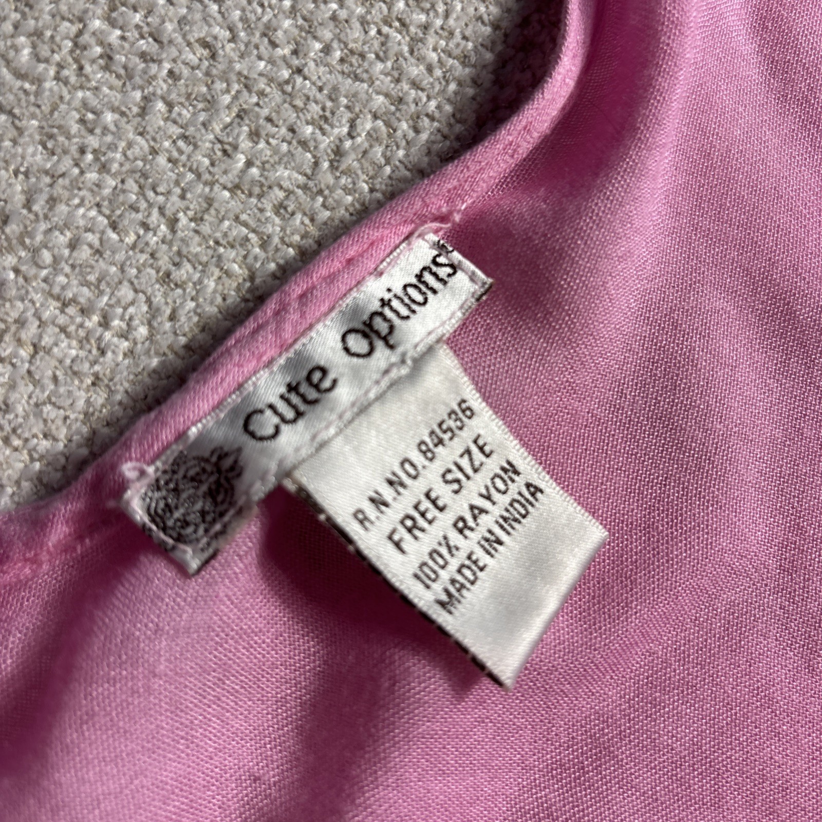 Cute Options Spring Summer Dress/Cover/Ocean Lake Wear Women Free Size See Meas.