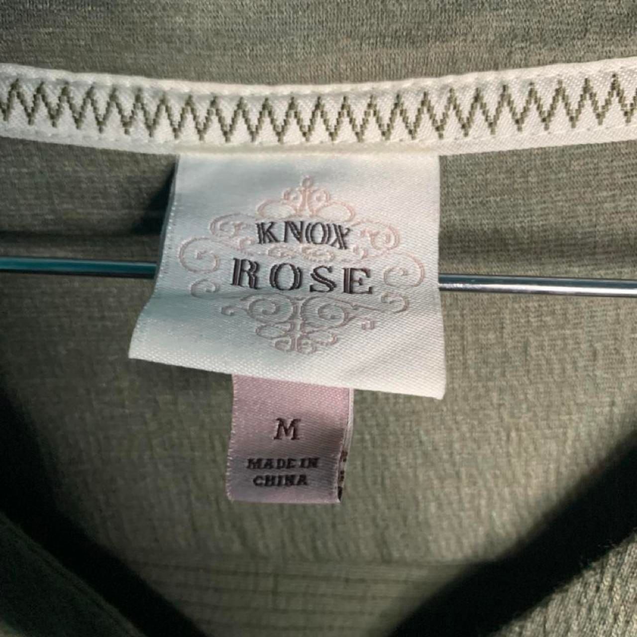Knox Rose Olive Green Tiered Mini Dress Size M