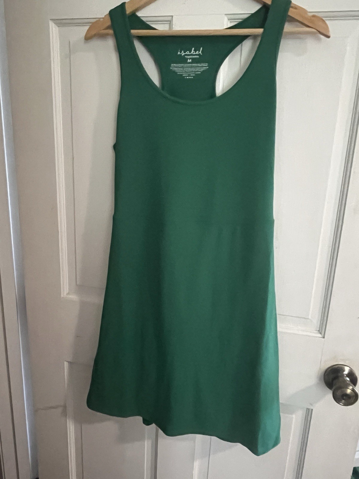 Isabel Maternity by Ingrid & Isabel Green Athletic Dress Size M Built In Shorts