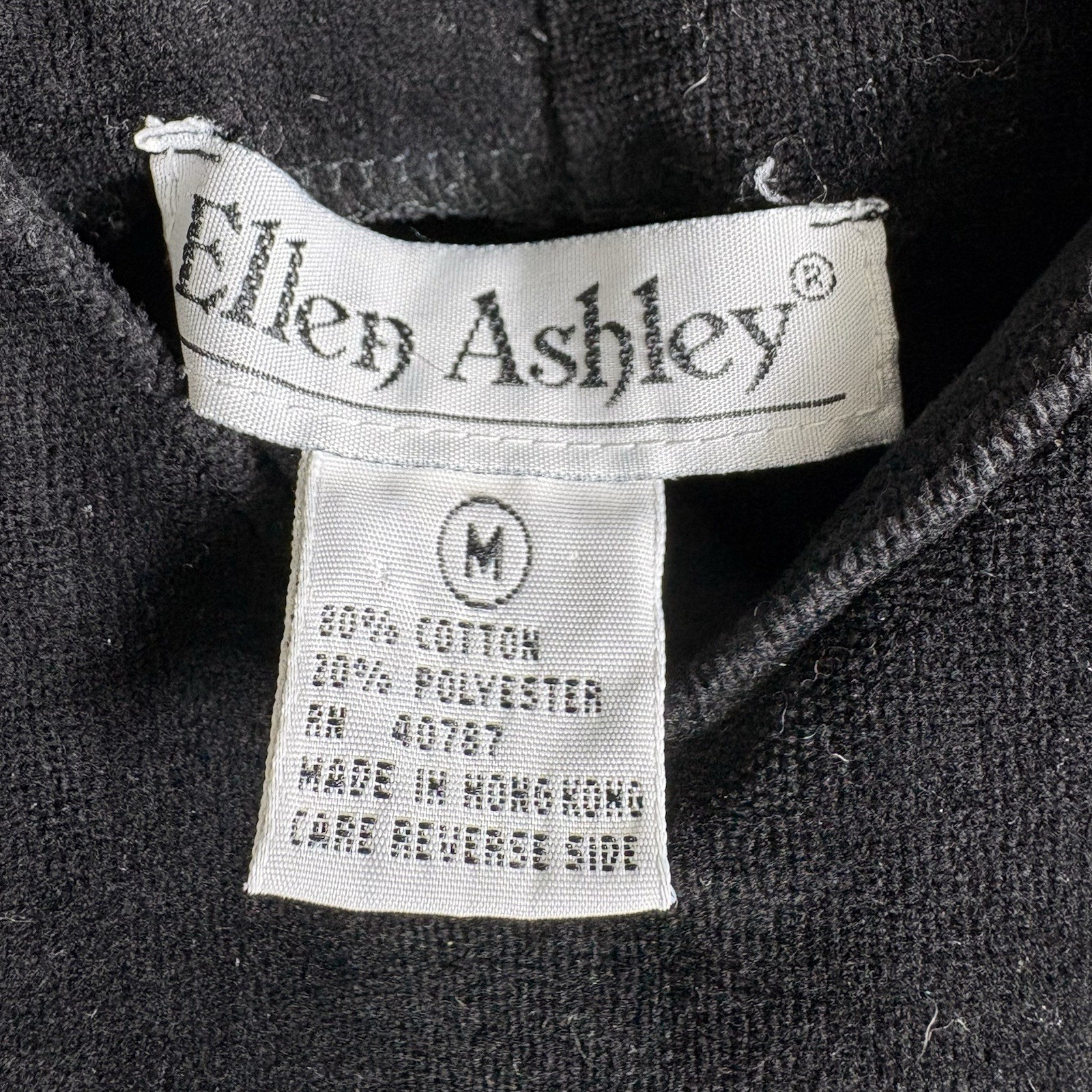 Ellen Ashley Women’s Medium Black V Neck Fit And Flare Pullover Maxi Dress