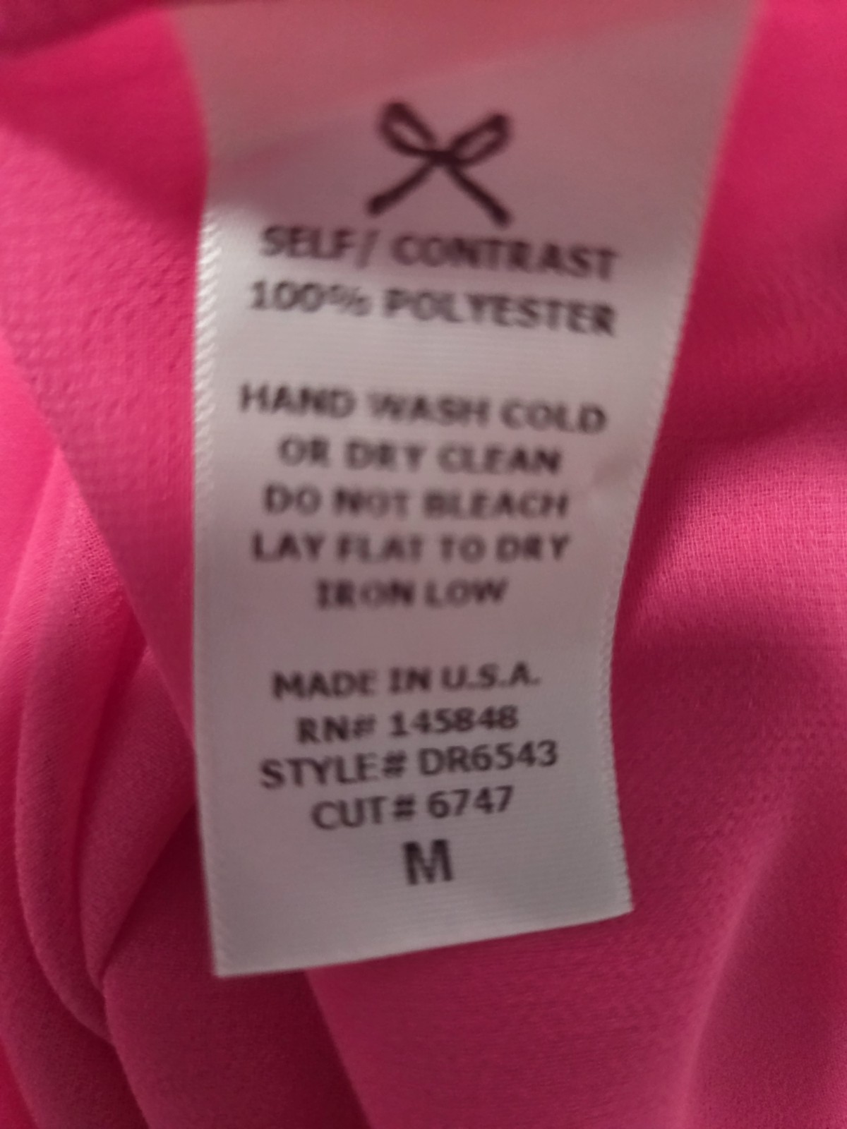 Everly Vibrant Pink Flowy Shift Lined Shift Dress. Datenite, Sassy Trendy Fun. M