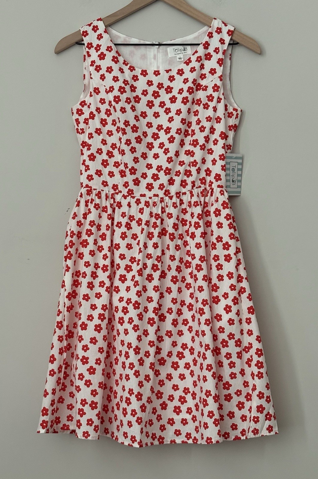 Tulip B Floral Sleeveless Midi Dress