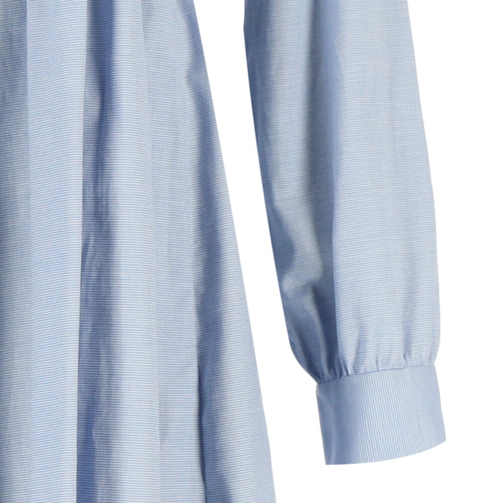Neri Blusenkleid Damen Hellblau Baumwolle Gr. L italienisch (ehem. UVP € 899 )
