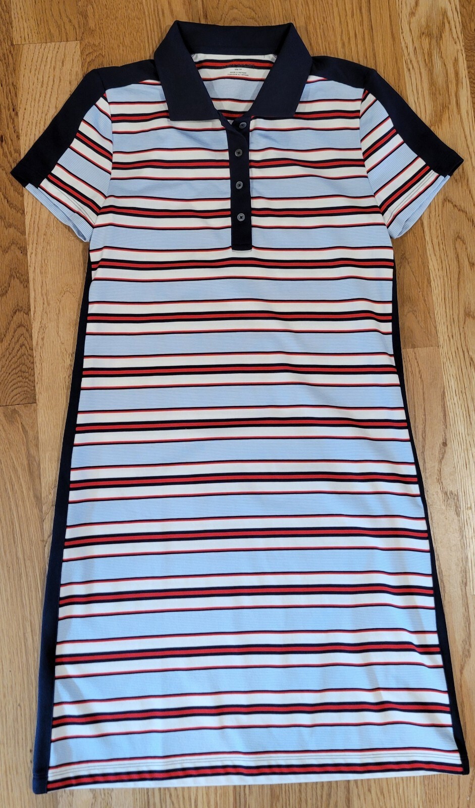 Tory Sport By Tory Burch Striped Performance Dress Size XS