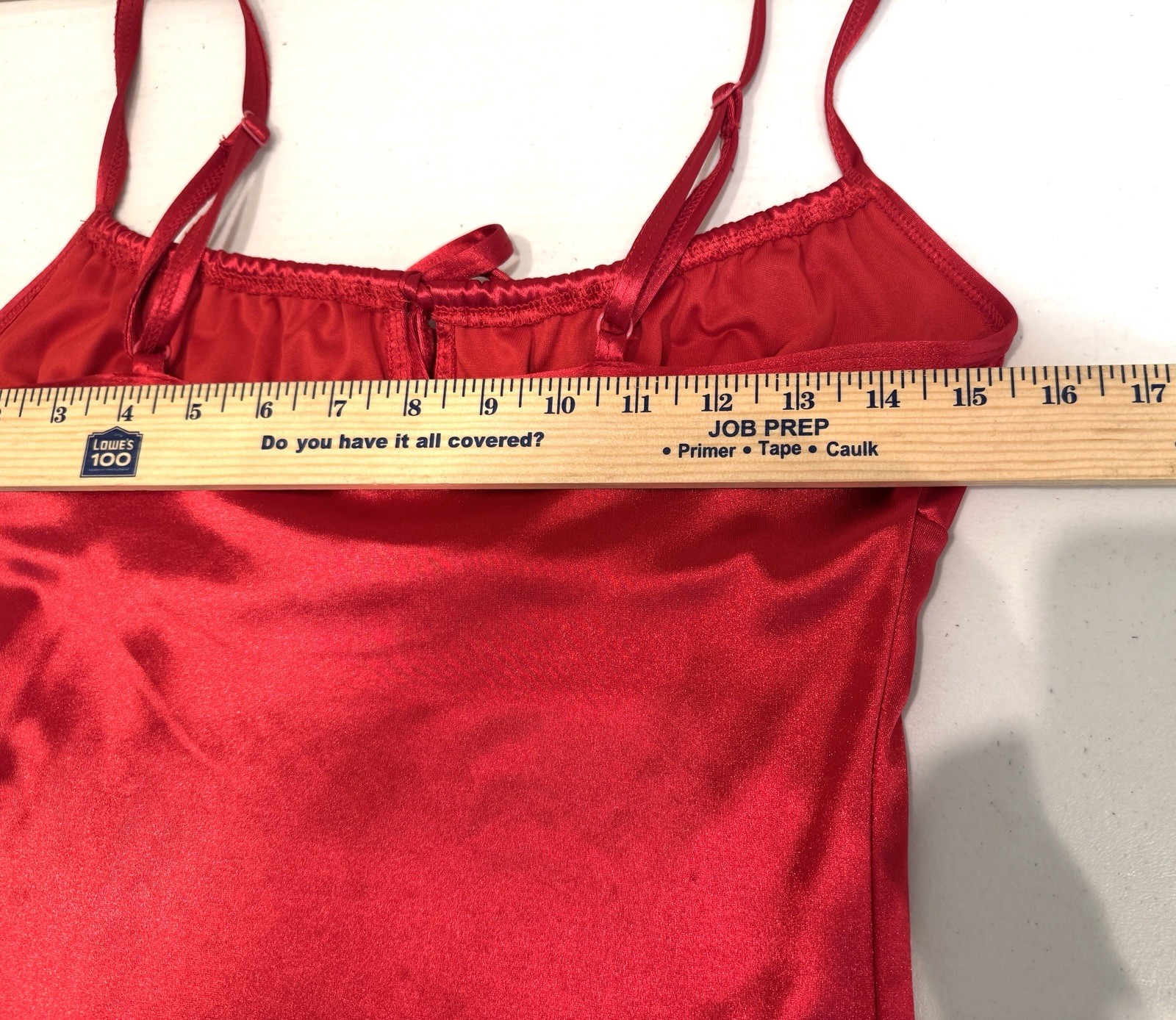 Dolls Kill Dress Sugar Thrillz Size M Red Satin Mini Strappy Women EUC