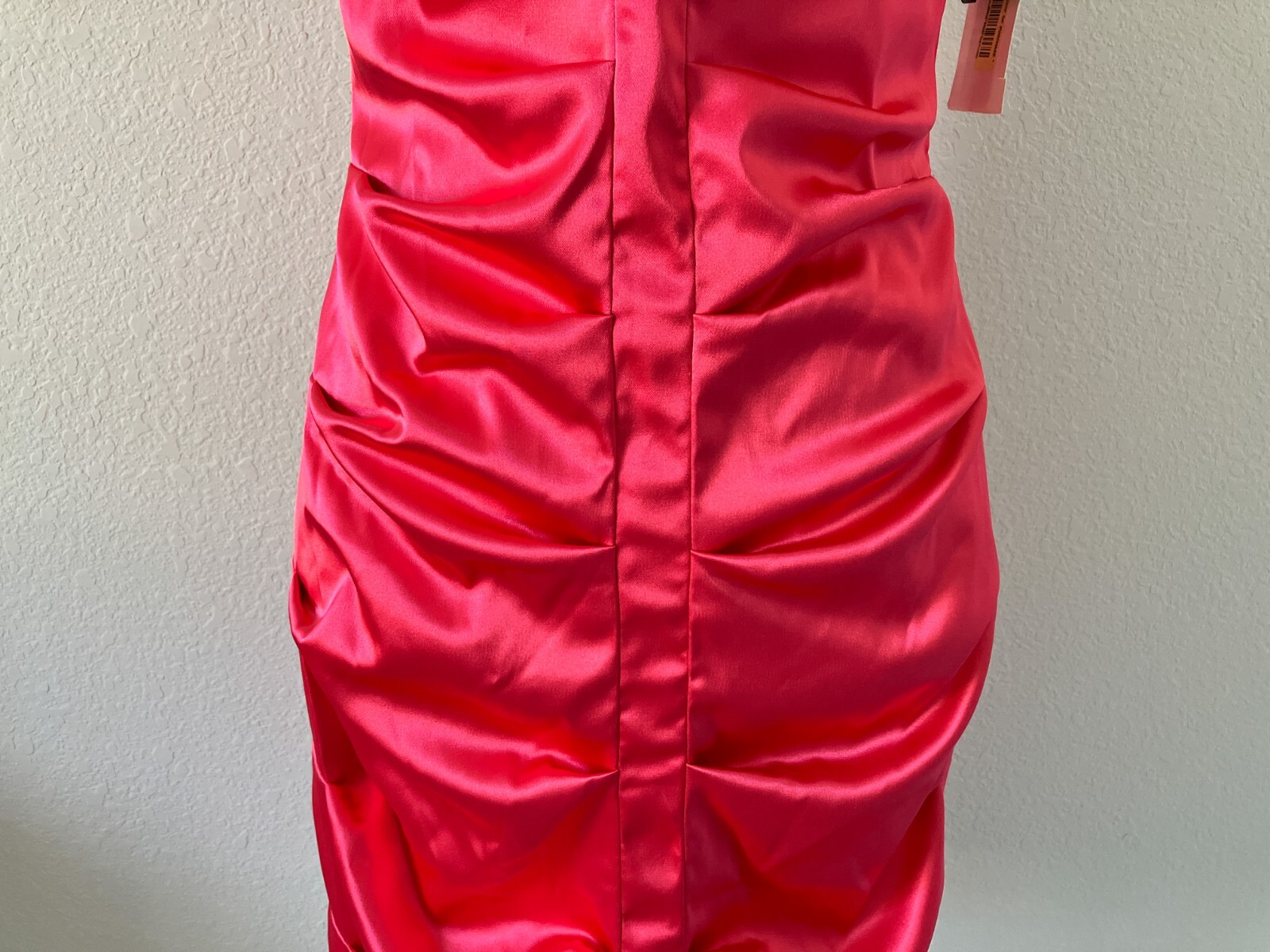NWT Size 11/12 Bright Pink Party Dress, Size S New Years Eve Dress, Formal Satin