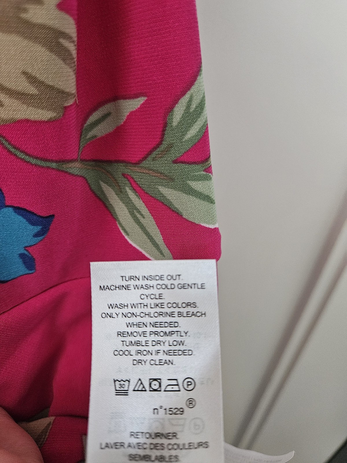 NWT! Lauren Ralph Lauren Pink Floral Jersey Wrap Dress Short Sleeve Ruffle 10P