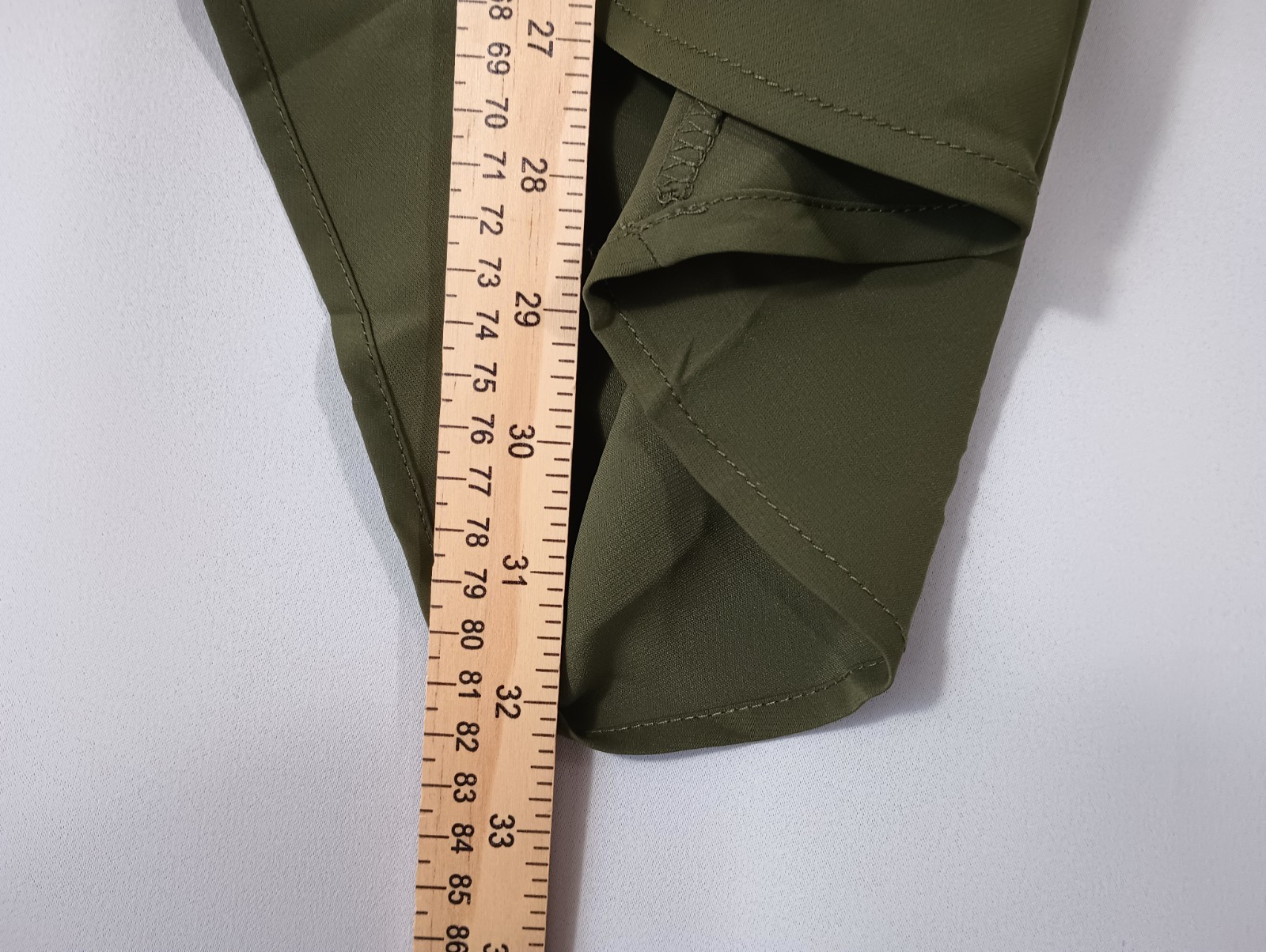 Shein Bae NEW Medium Dress Olive Green Ruched Cinch Side Elegant FAST Shipping