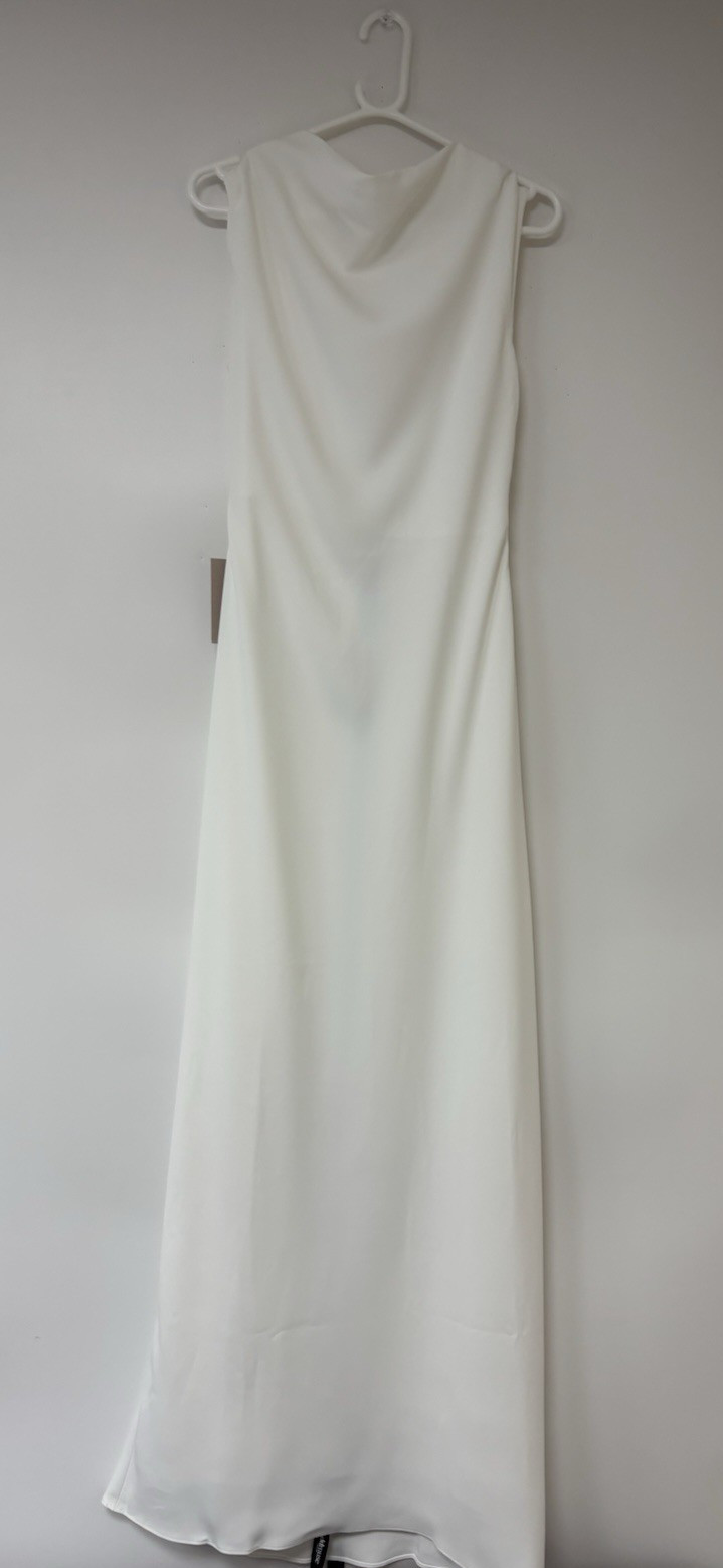 Odd Muse London The Ultimate Muse Women’s Drape Maxi Dress White Size M