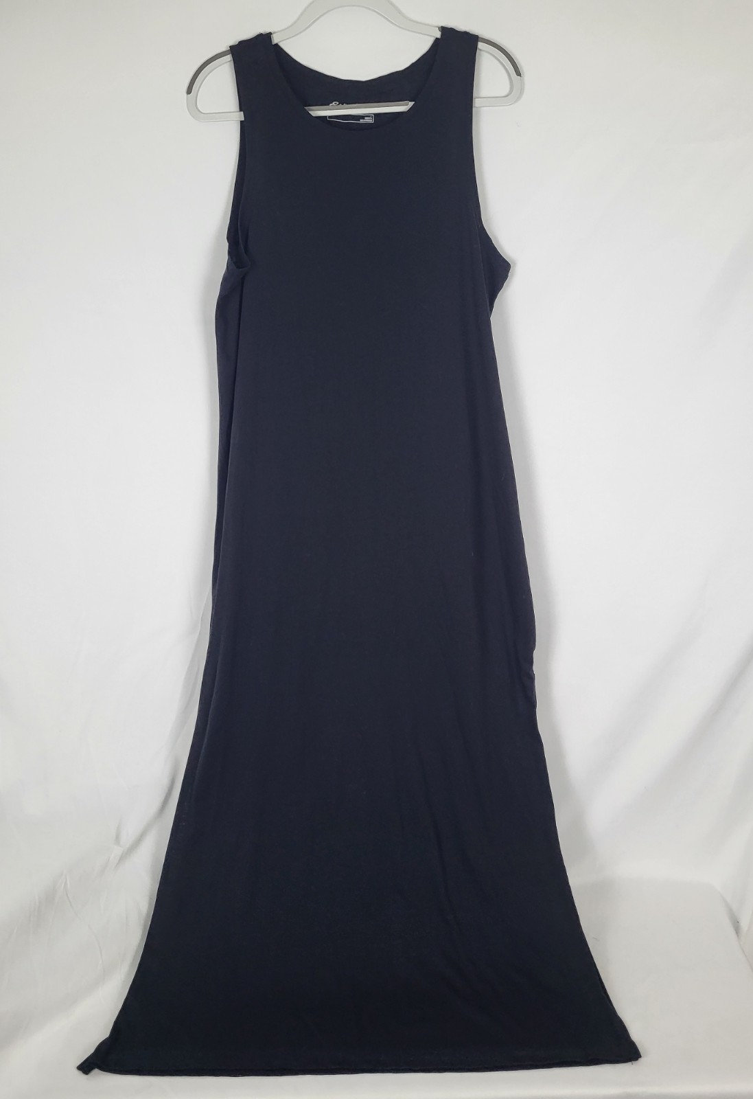 Eddie Bauer Maxi Dress Coast & Climb Sleeveless Black Size Large