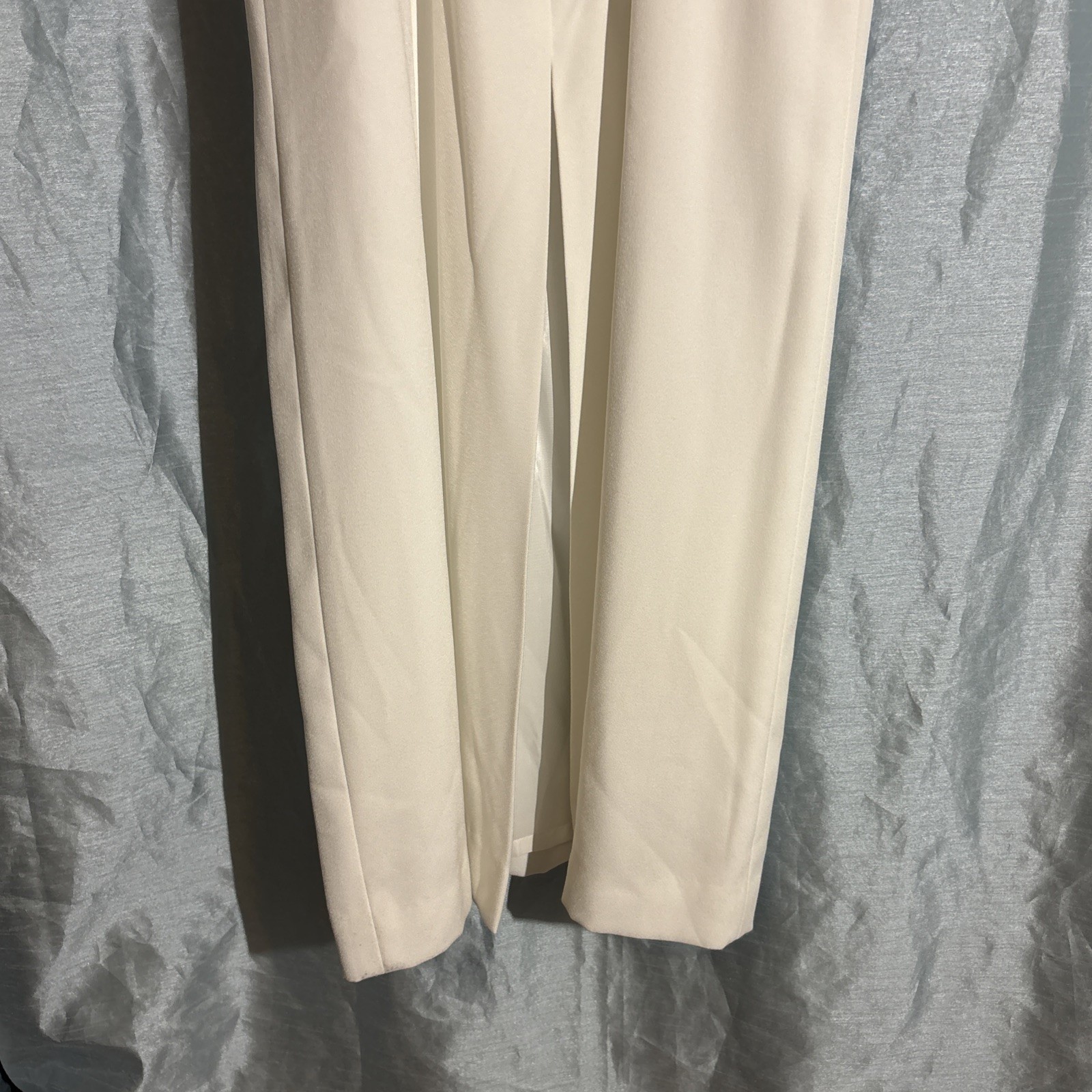 Rimini White Evening Dress with Lace Up Back Size 10 – NWT