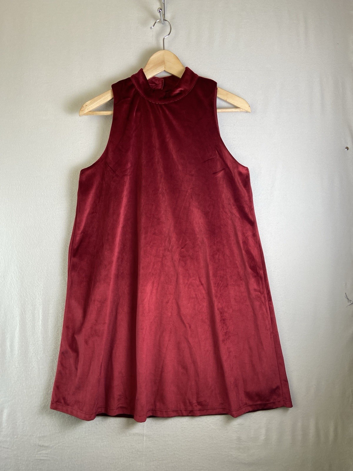 Final Touch Womens Velvet M Whimsigoth Y2K Black A Line Mini Dress Fairy USA