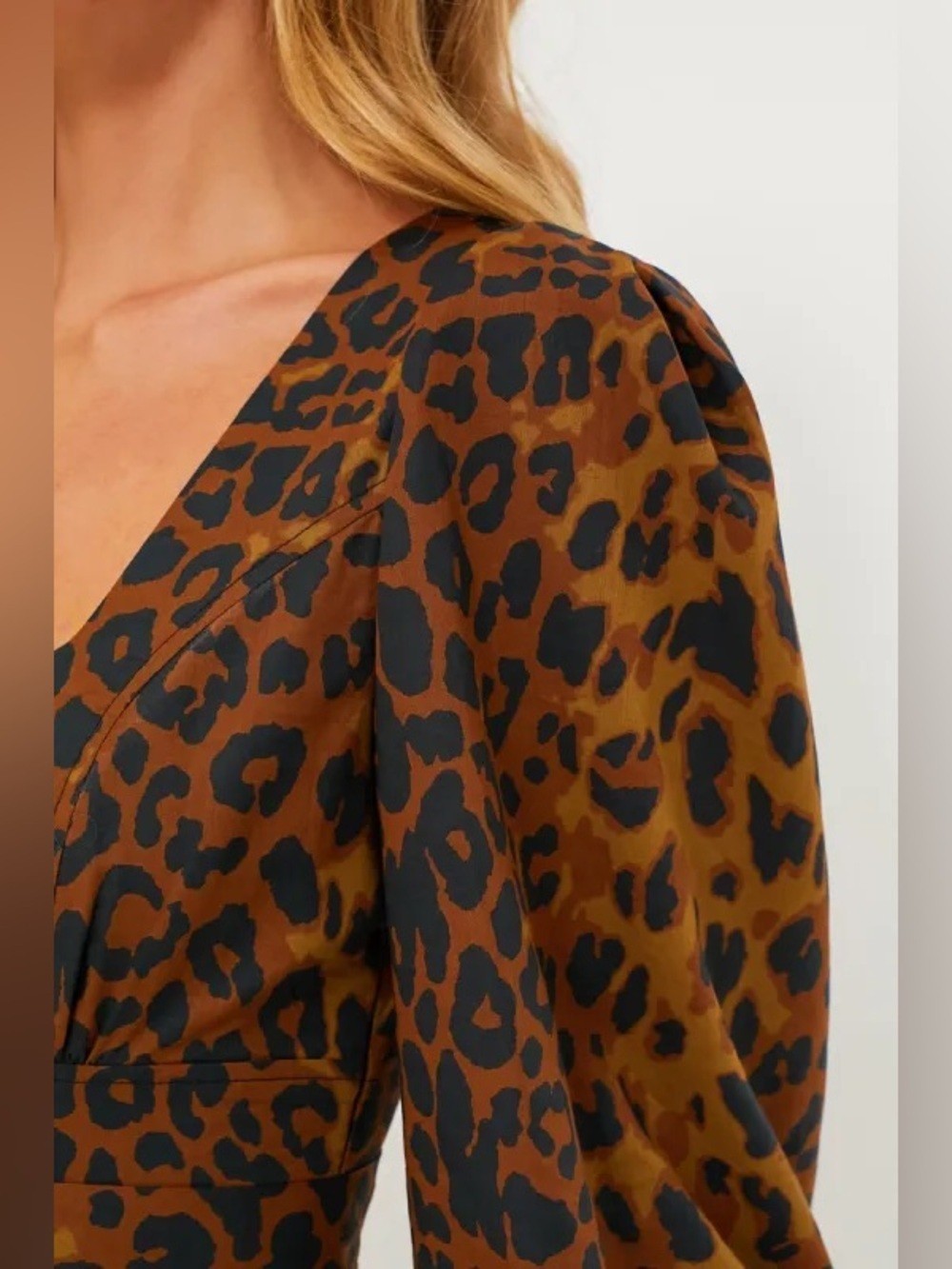 2 Tuckernuck Leopard Print Graciela Midi Dress