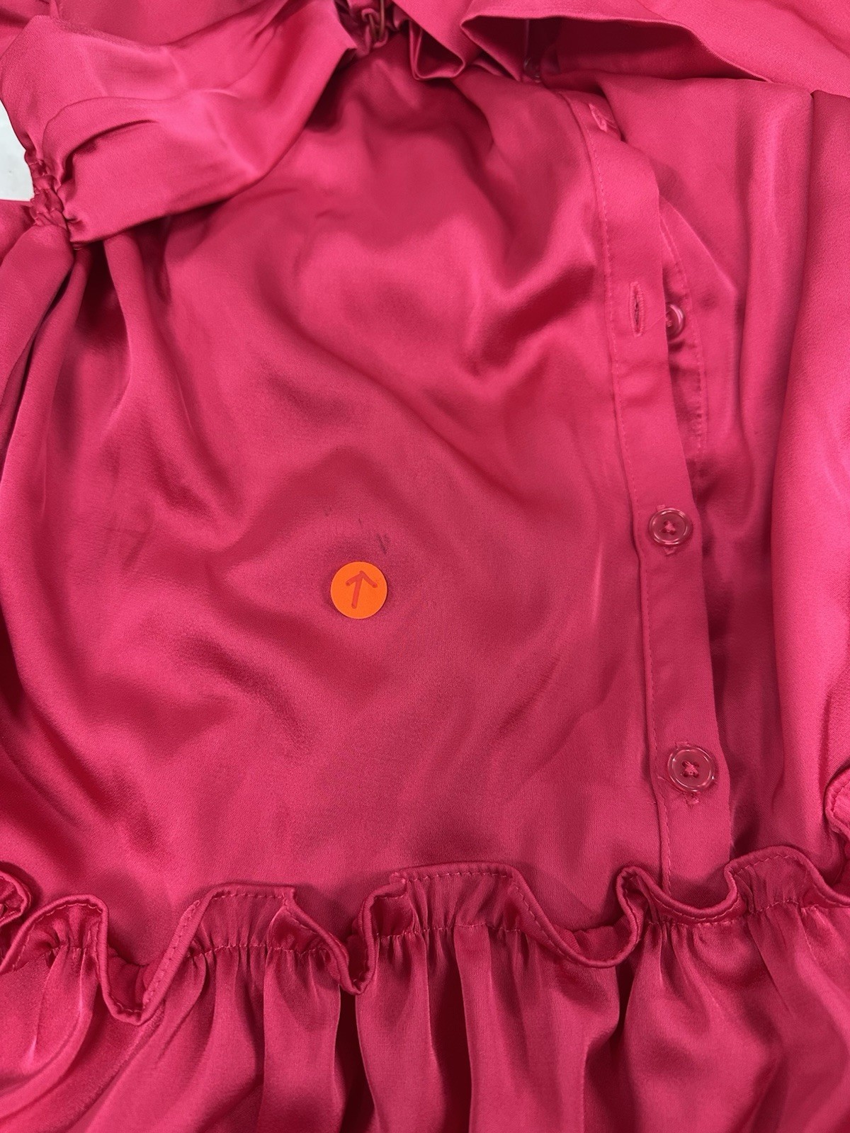 Taylor *Minor Error* Ruffled-Hem Tie-Waist Fit & Flare Dress Pink Size 12 $128