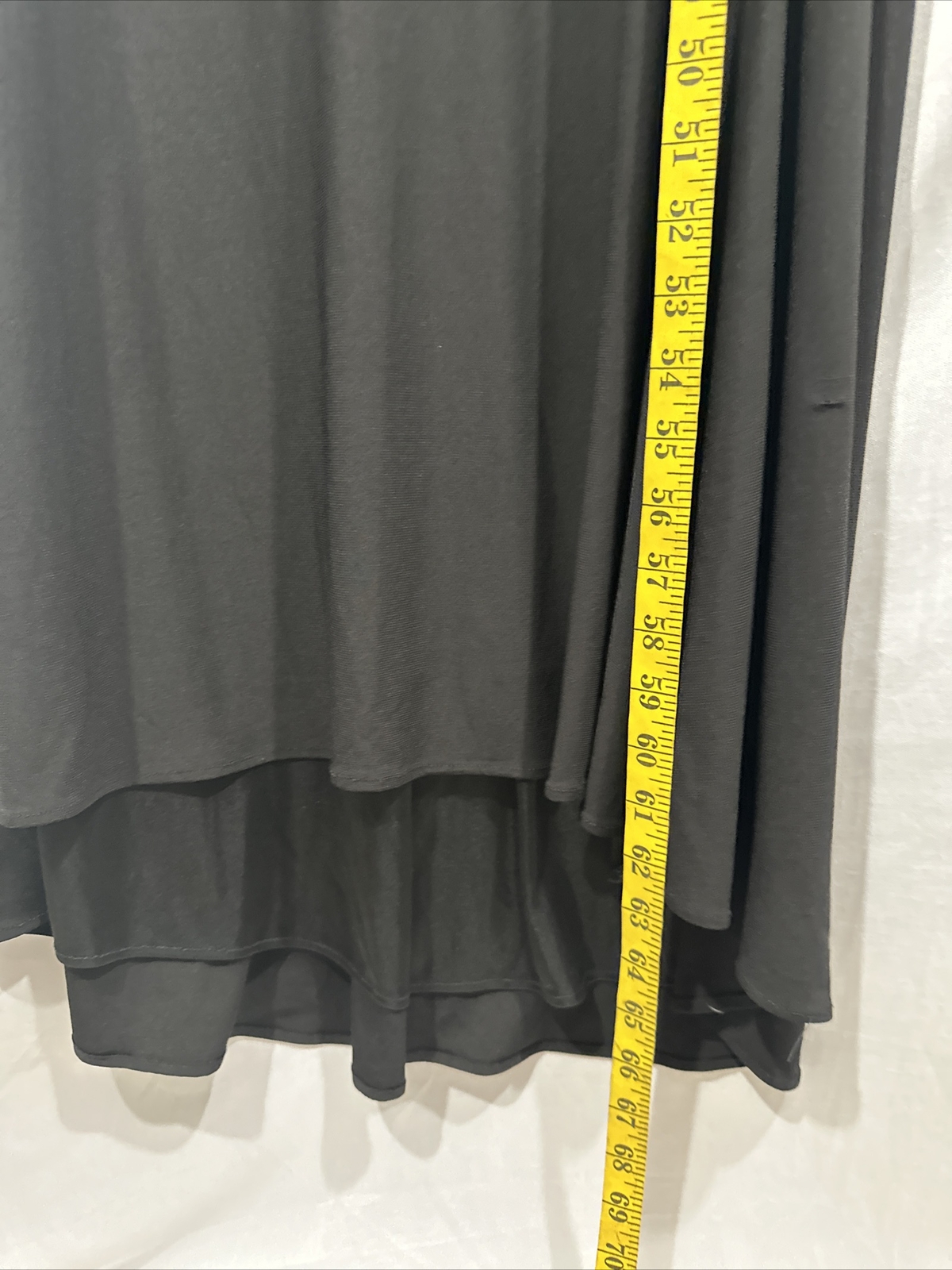 NWD $498 Mac Duggal [ 14 ] Beaded Cuff Long Sleeve Wrap Over Trumpet Gown #G1993