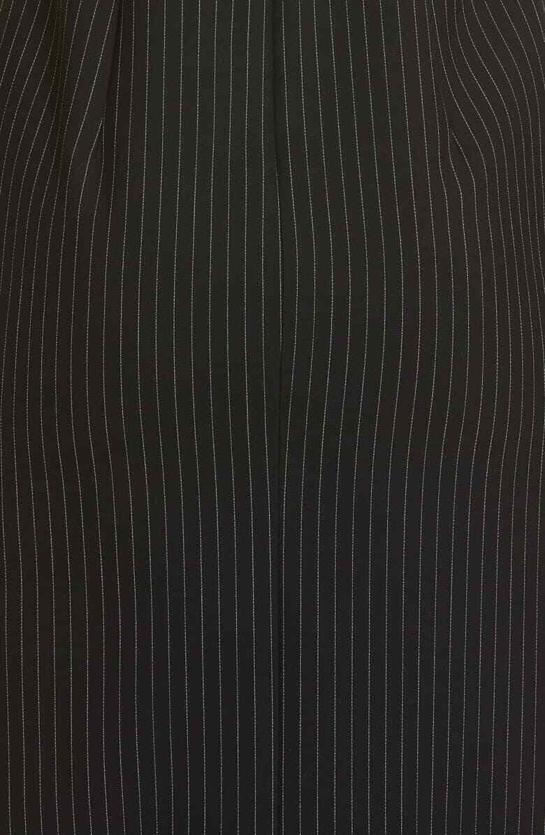 HUGO BOSS DEDORI PINSTRIPE PONTE SHEATH DRESS sz 14 US/ 18 UK