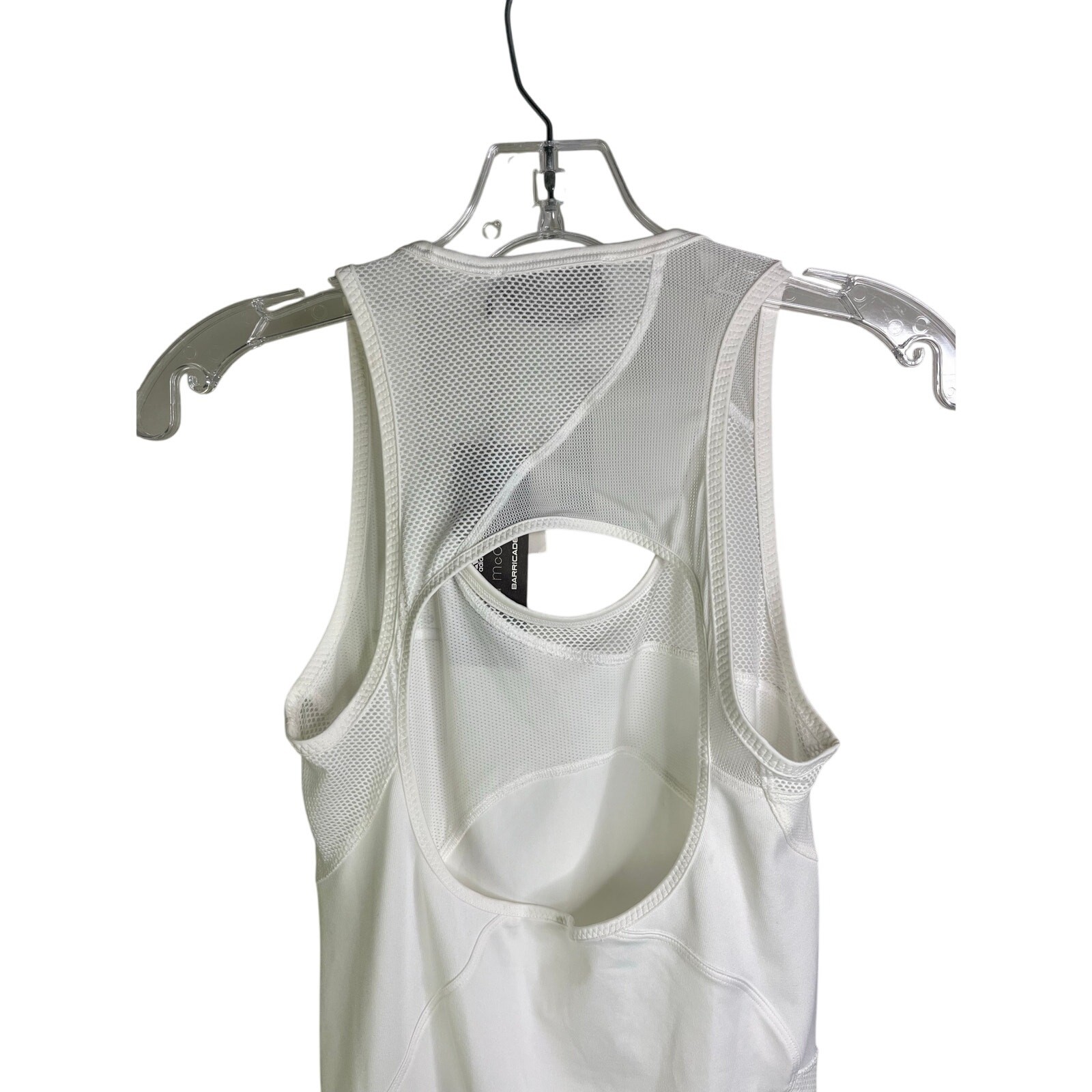 Adidas Stella McCartney Barricade Tennis Dress Womens Small White Open Back NWT