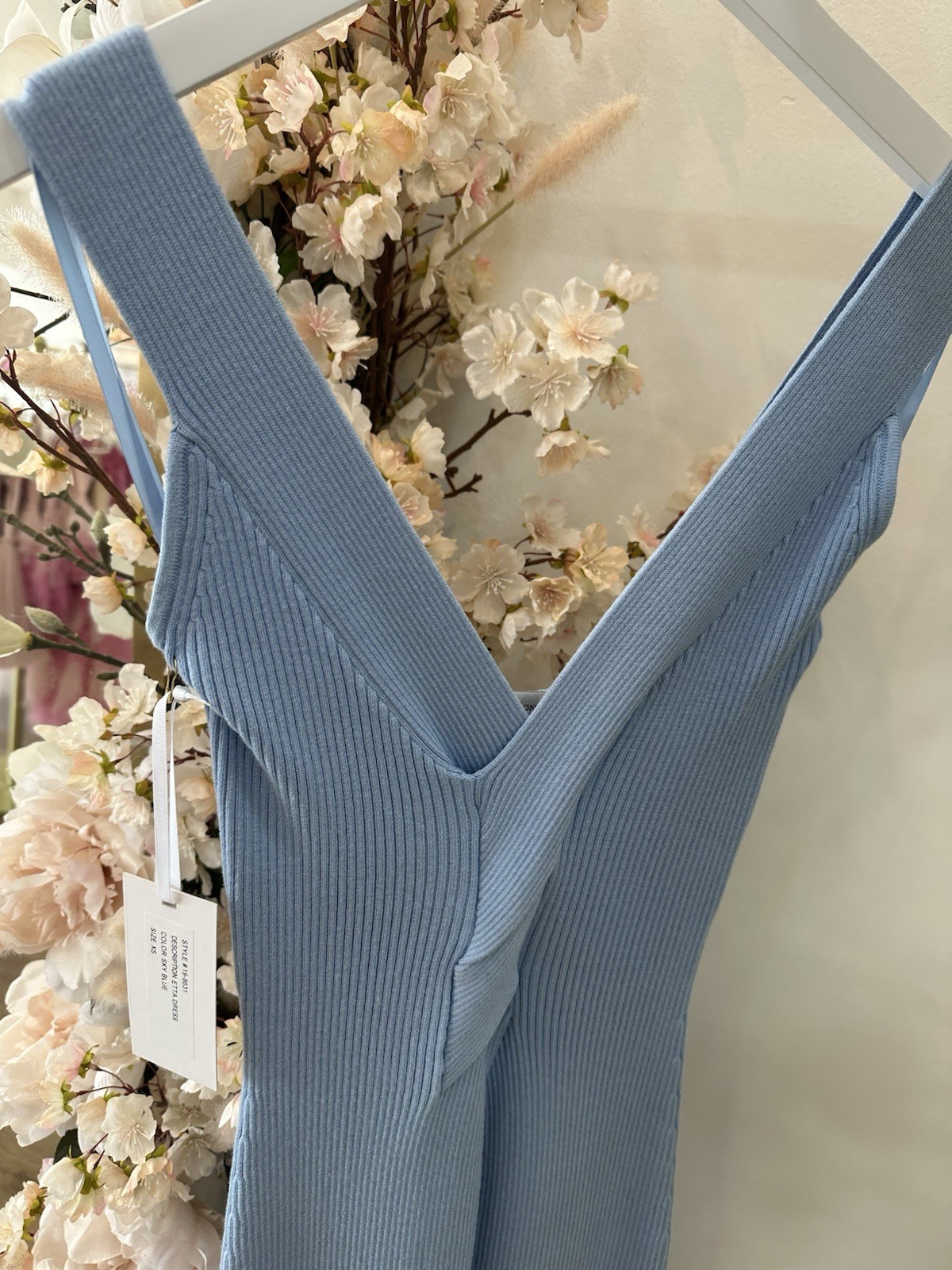 Torn By Ronny Kobo Etta Blue Dress M