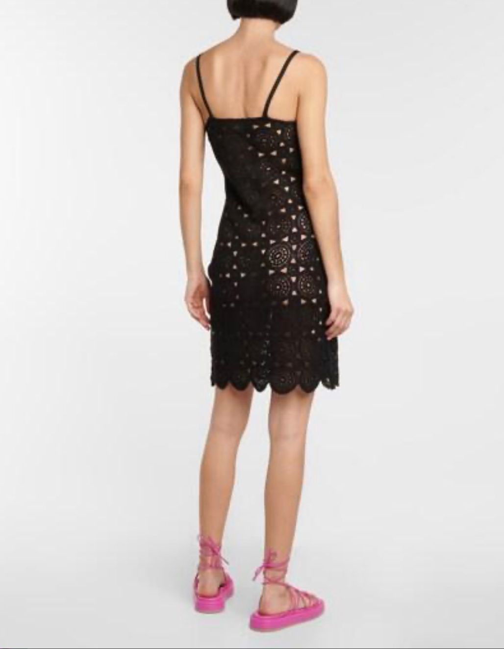 Rotate Birger Christensen Silke Embriodered Mini Dress Size Medium