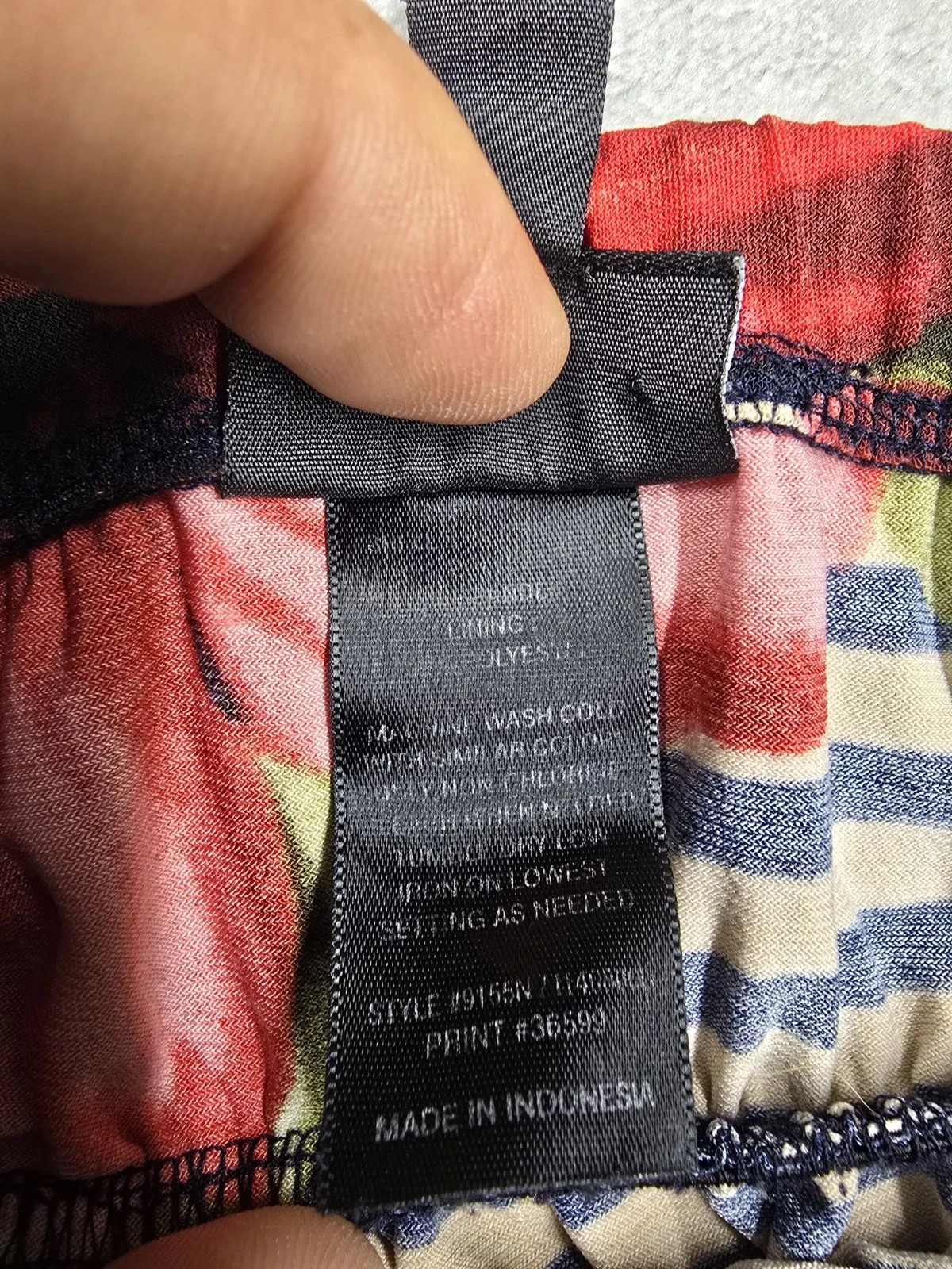 En Focus Studio Striped Rose Patterned Maxi Dress Size 10