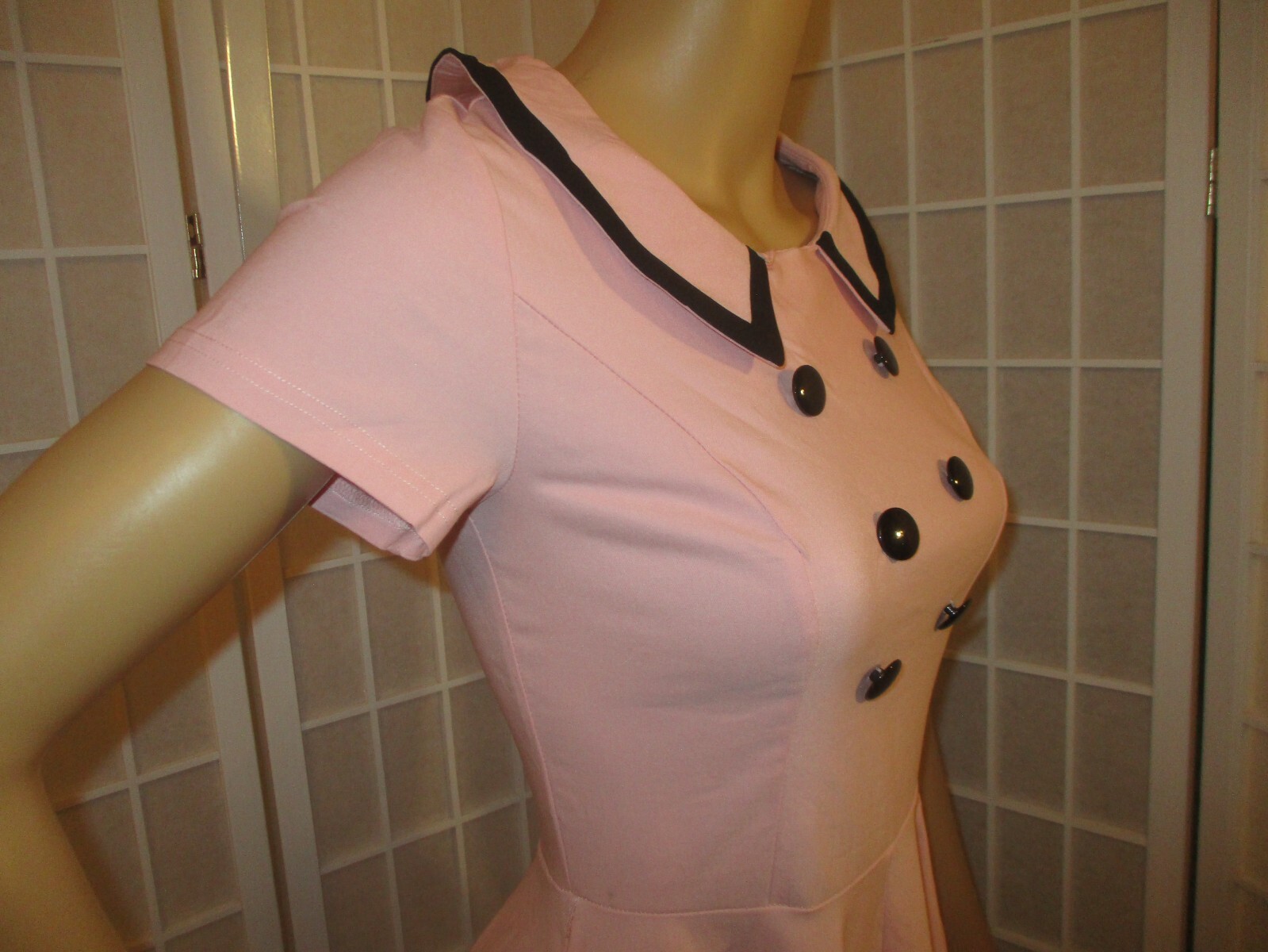 Gown Town 1950’s inspired stretch swing dress