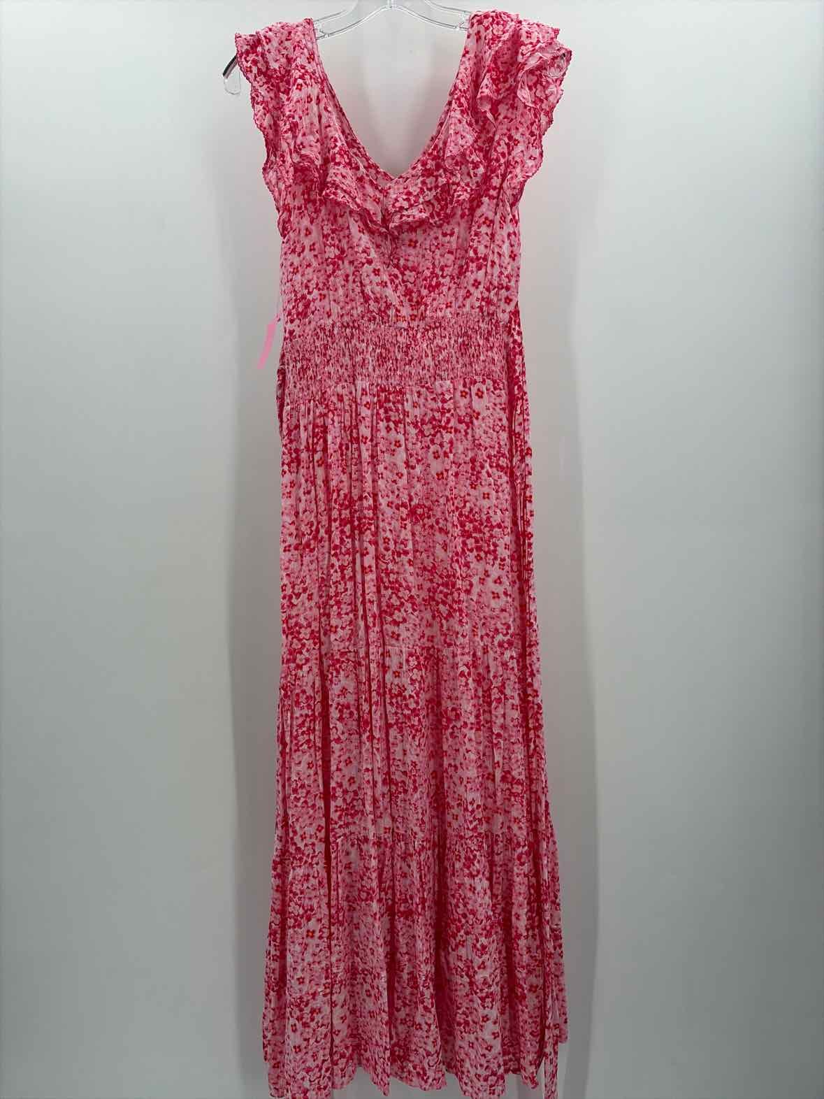 Pre-Owned Poupette St Barths Pink Size Small Maxi Sleeveless Dress