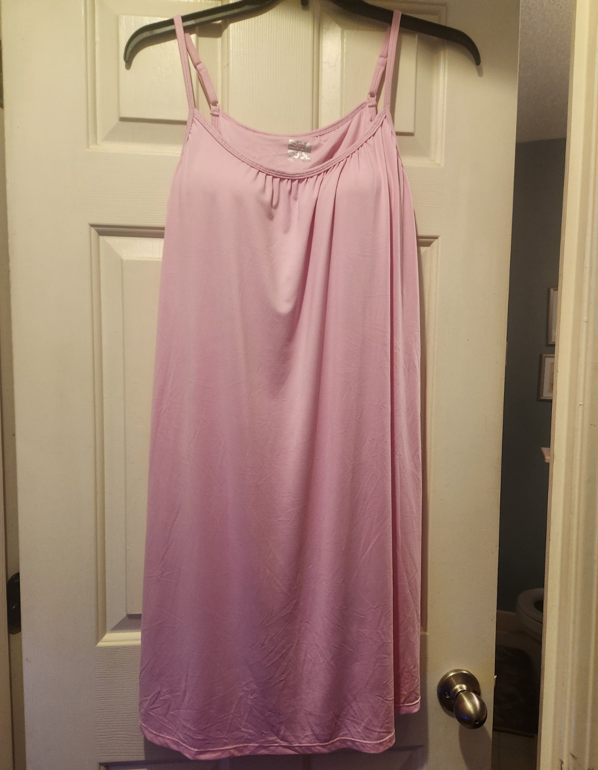32 Degrees Heat Cool Women’s Flowy Bra Dress Size L in Bonbon Pink NWT