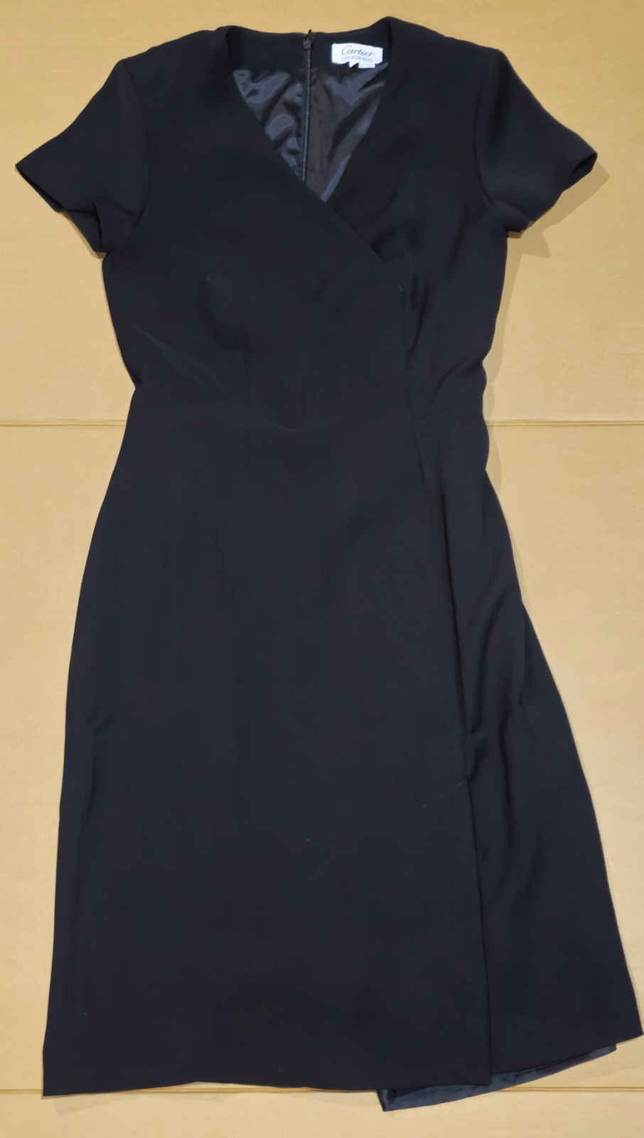 Cartier Black Dress Womens Size 32 Made In Romania Like New Condition