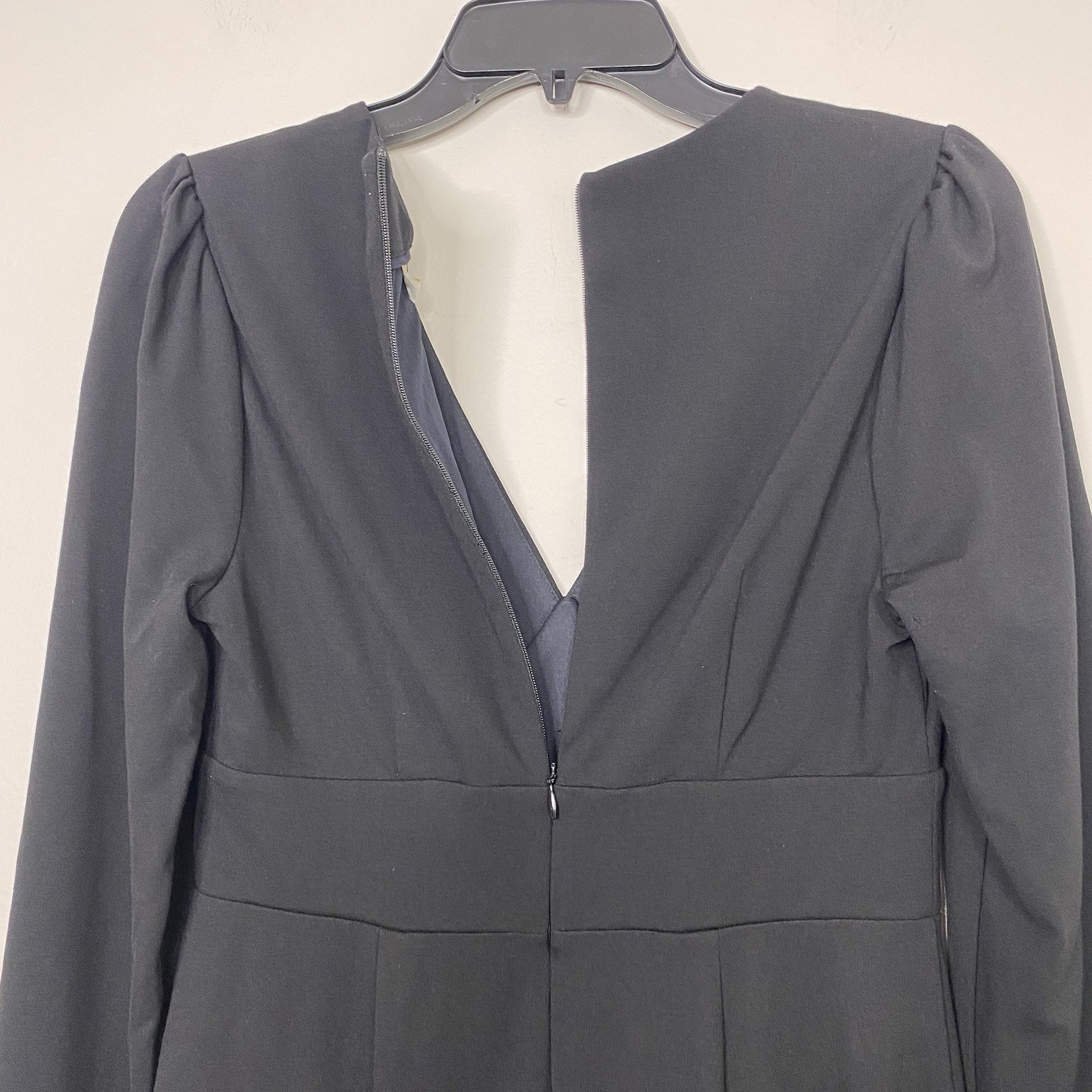 Boden V-neck Long Sleeve Classic Column Jersey Knit Midi Dress Size 4