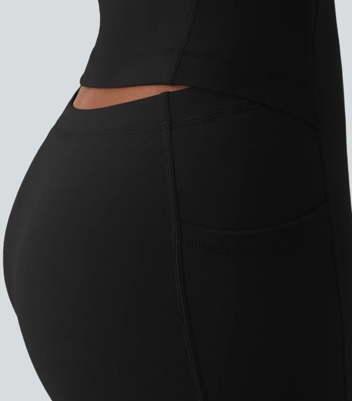 Halara SoftlyZero™ Plush Backless Active Dress Easy Peezy Edition XL , NWT Black