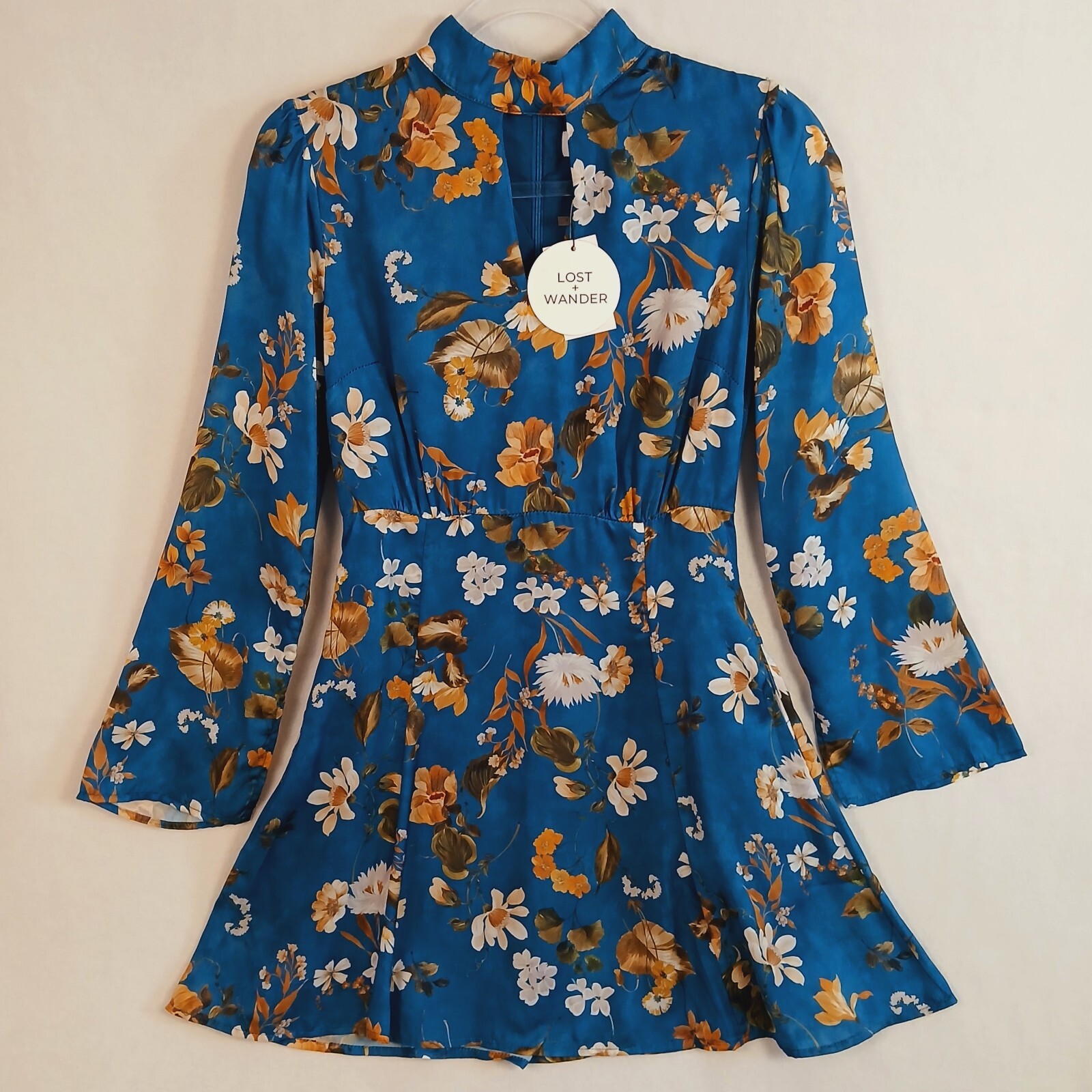 Lost + Wander Women’s Renata’s Garden Mini Dress Size S Floral Multicolor NWT