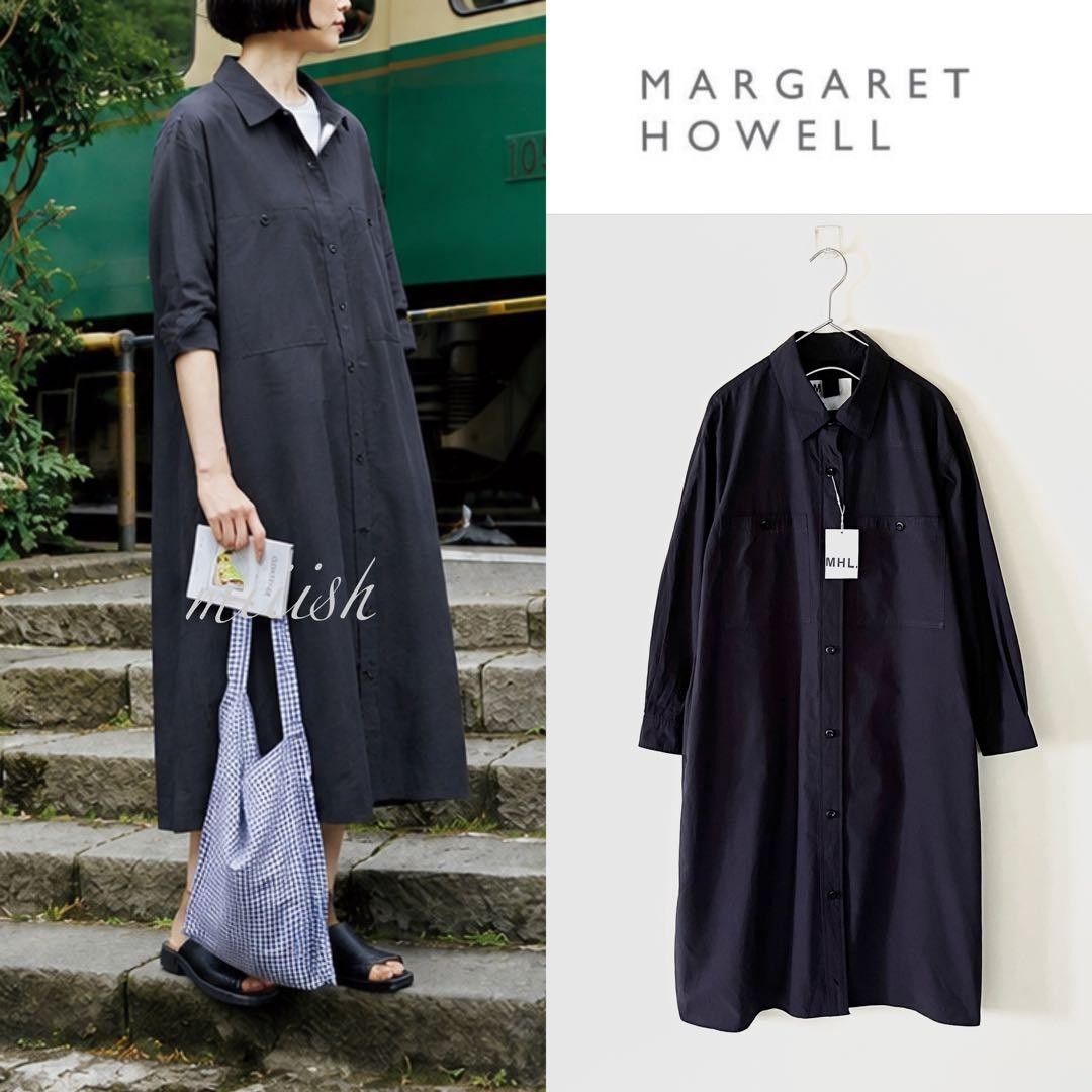 with tag 2025 Margaret Howell new model double pocket dress 32 000 yen