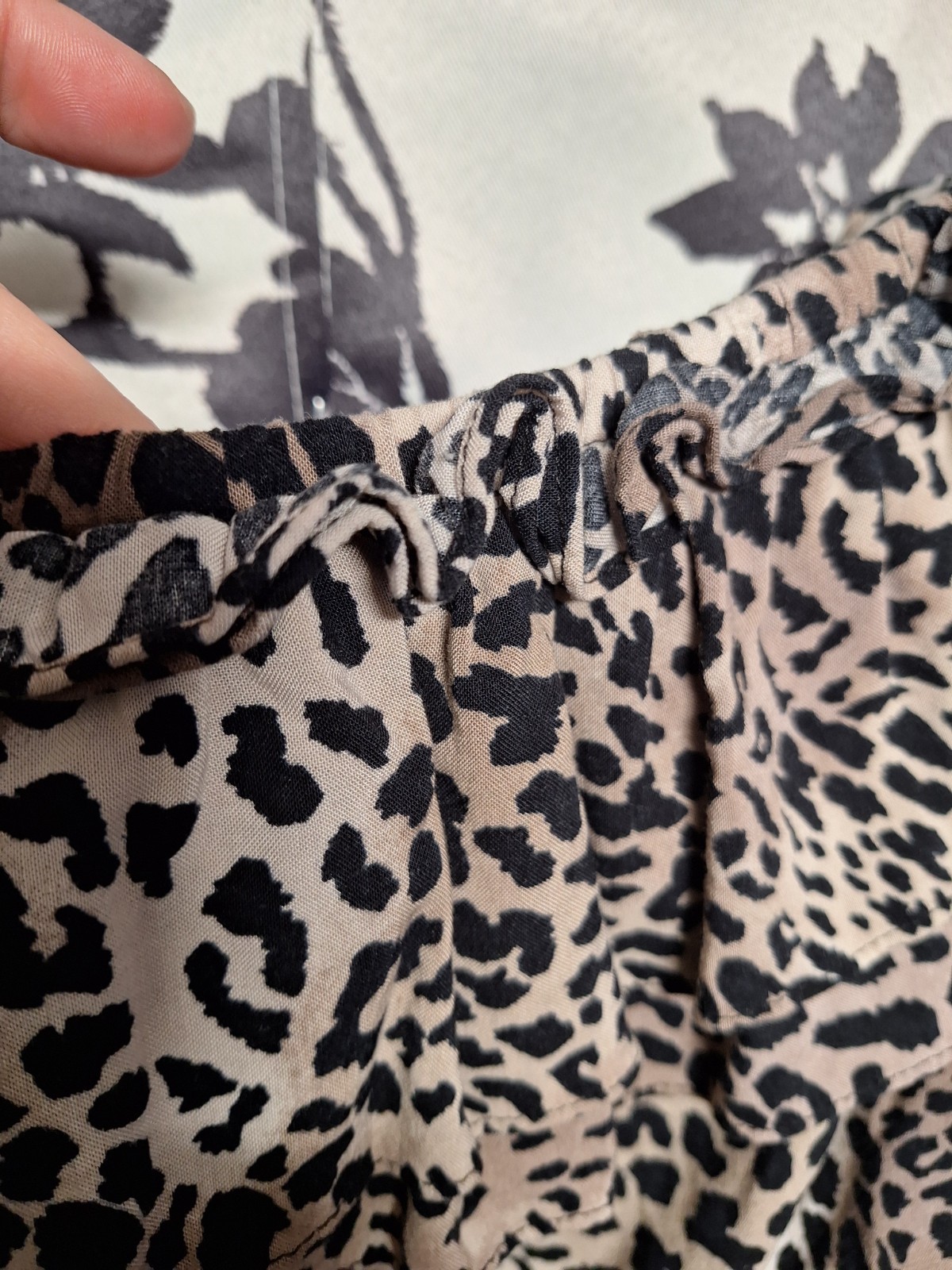 Moda International Mini Dress Leopard Print Strapless Small Y2K